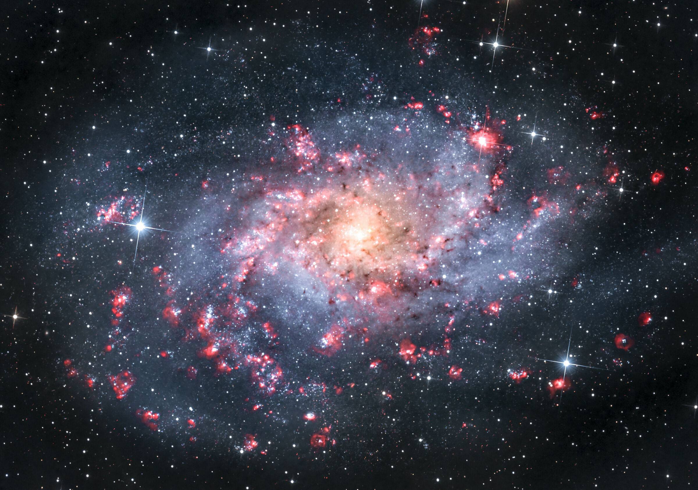 La fantastica galassia M33