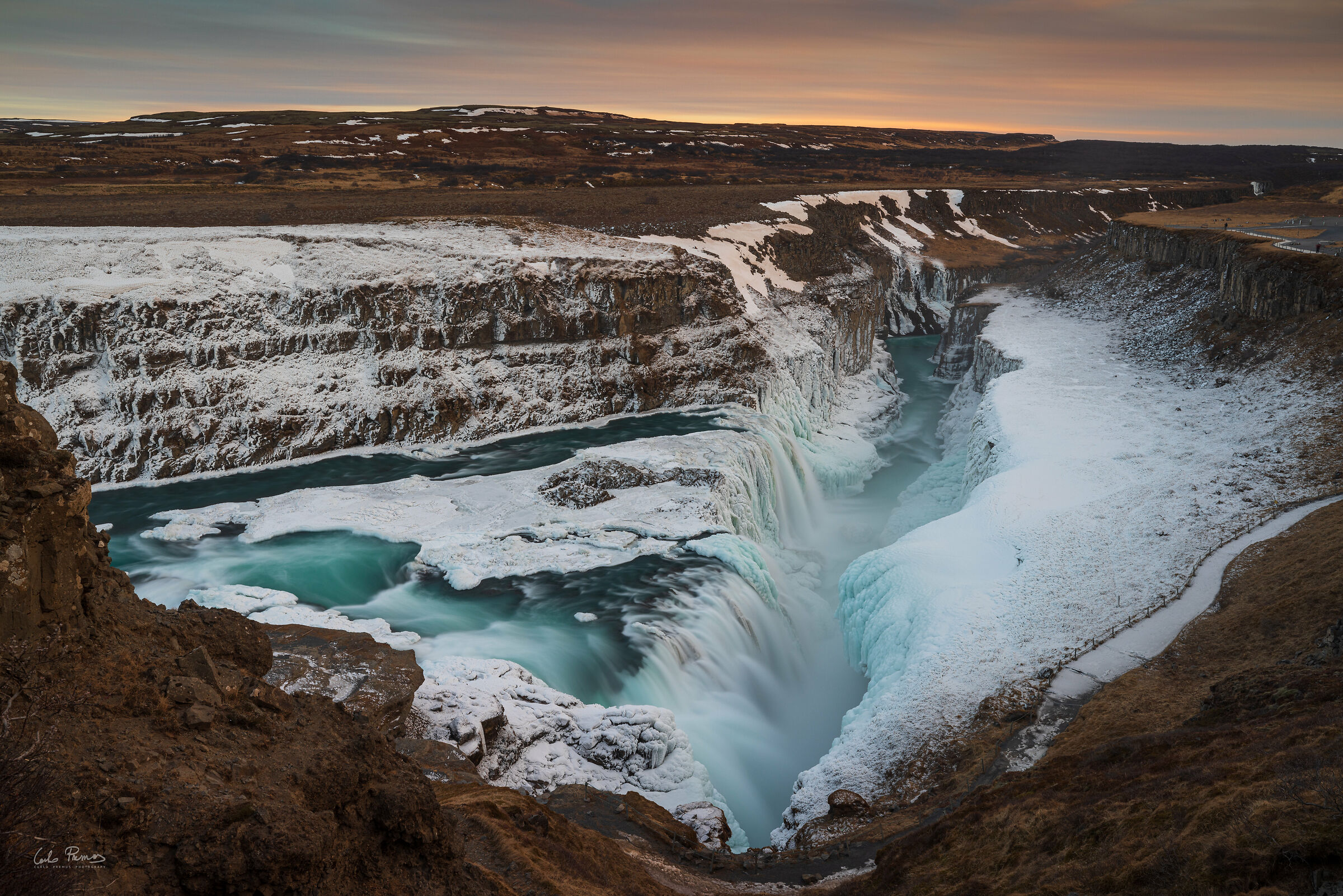 La cascata di Gullfoss