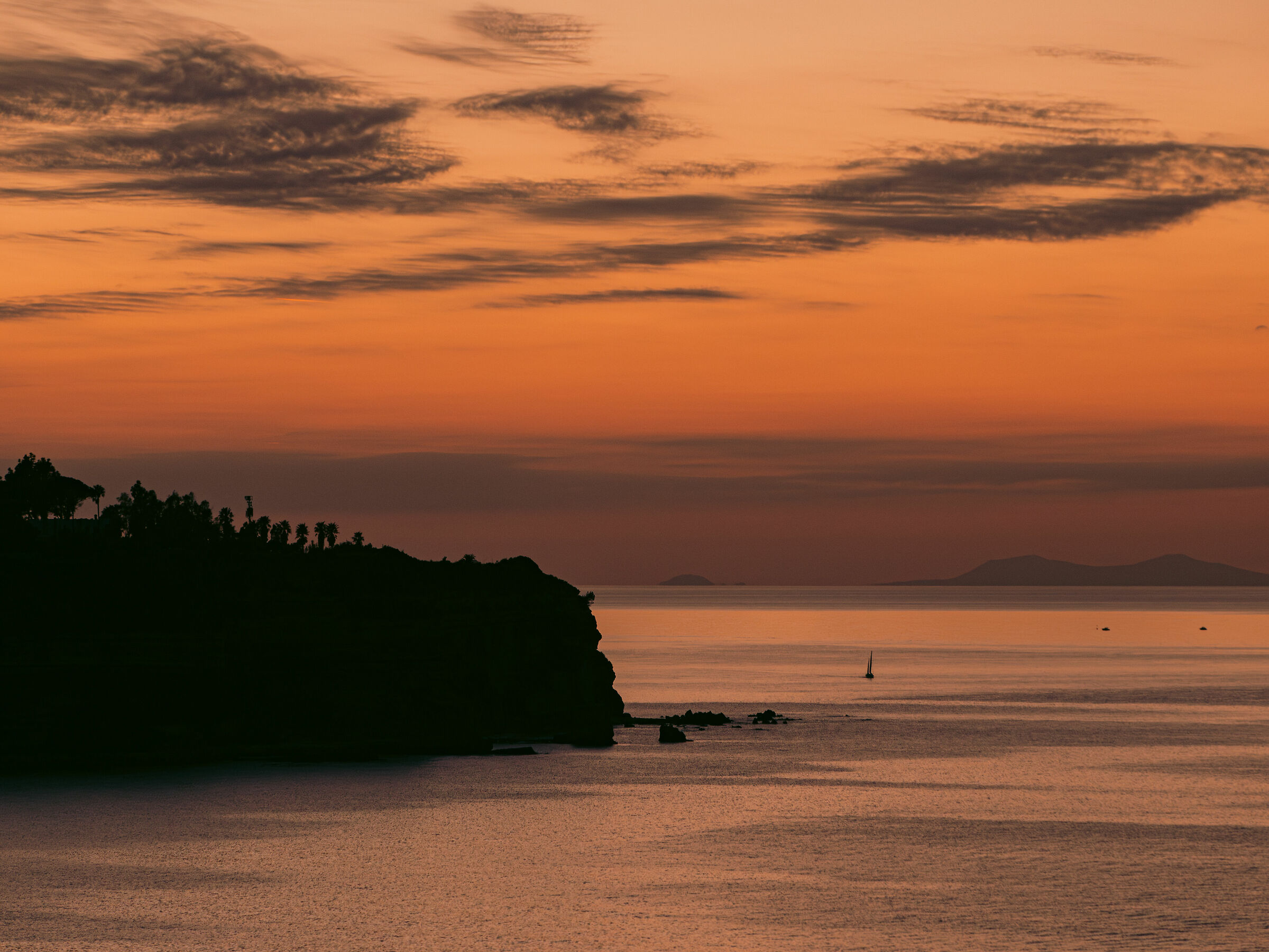 Sunset in Tropea