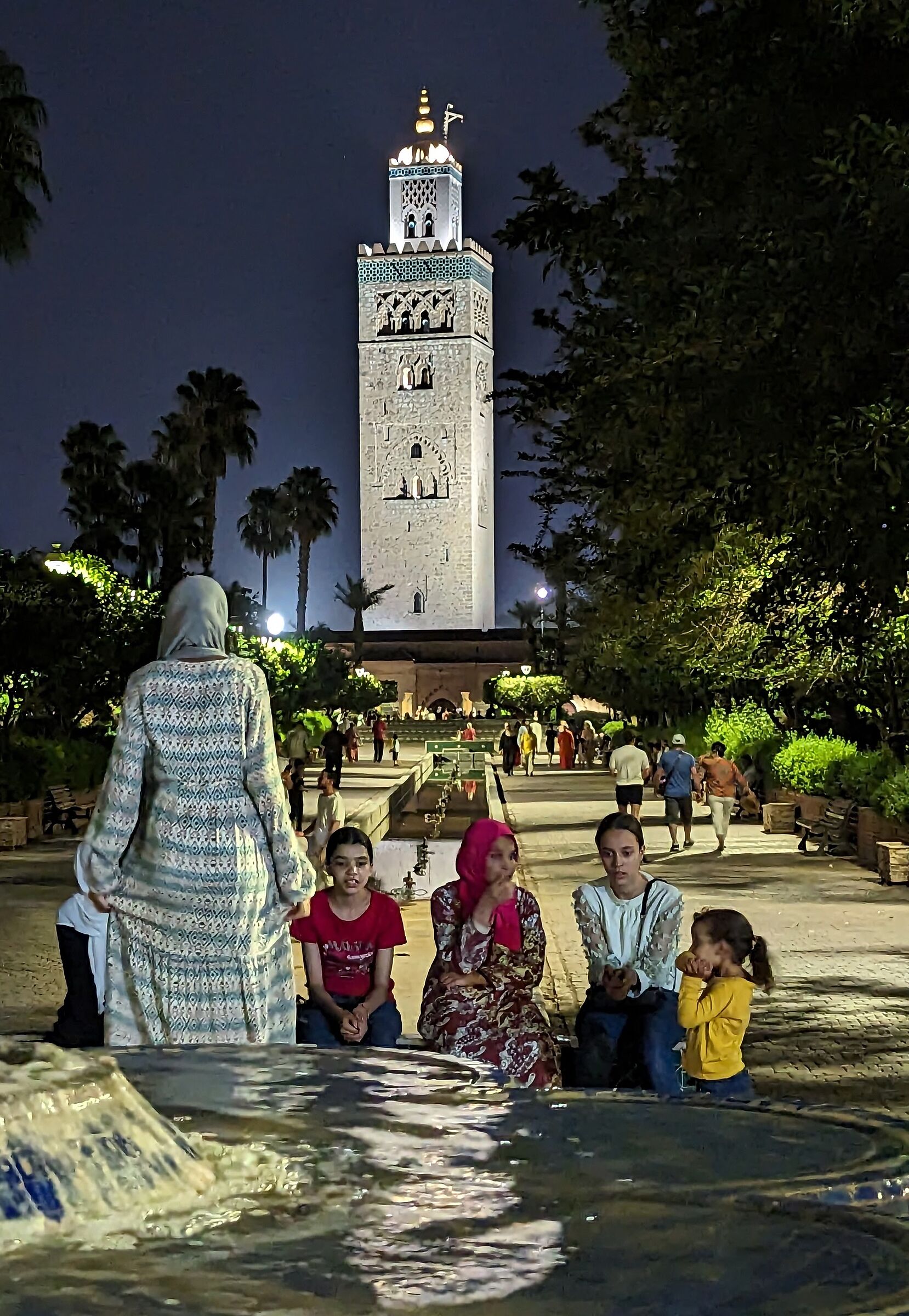 Koutubia la nuit