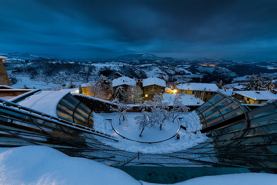 urbino fortezza inverno