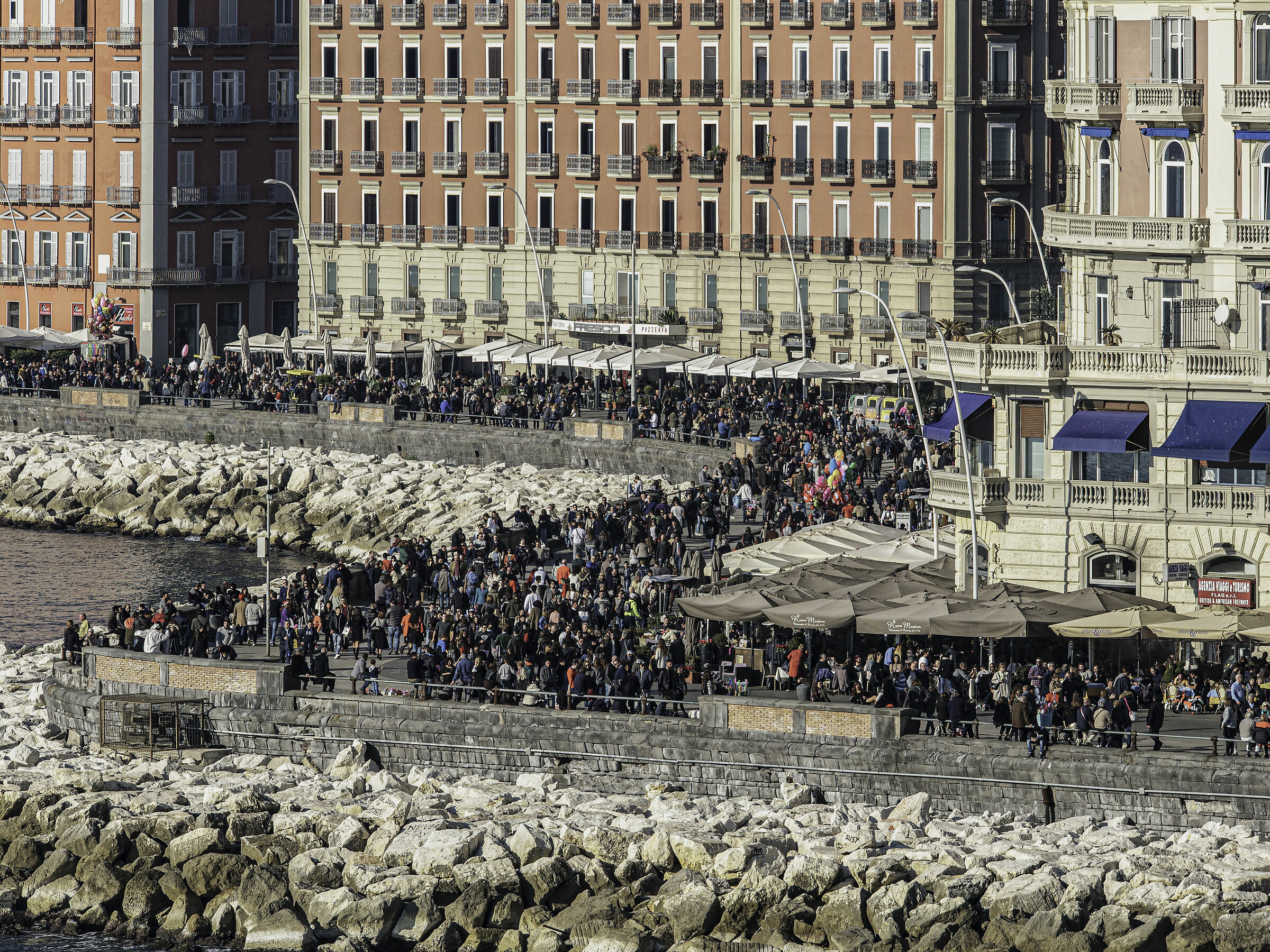 Primi raggi sole-tutti fuori