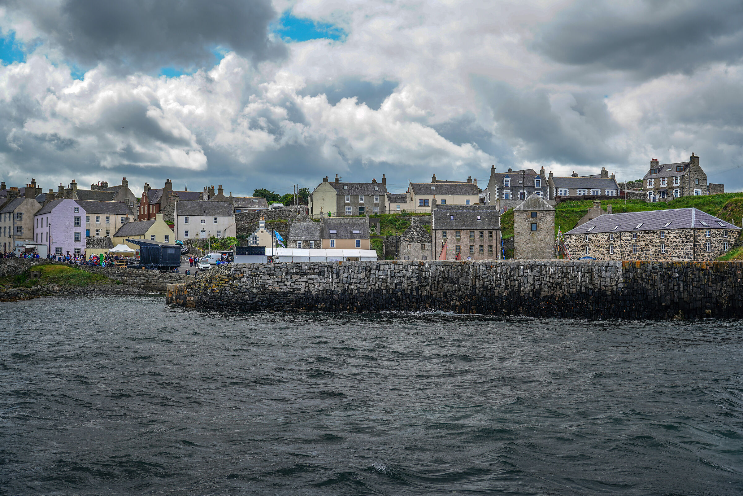Lampo di sole a Portknockie