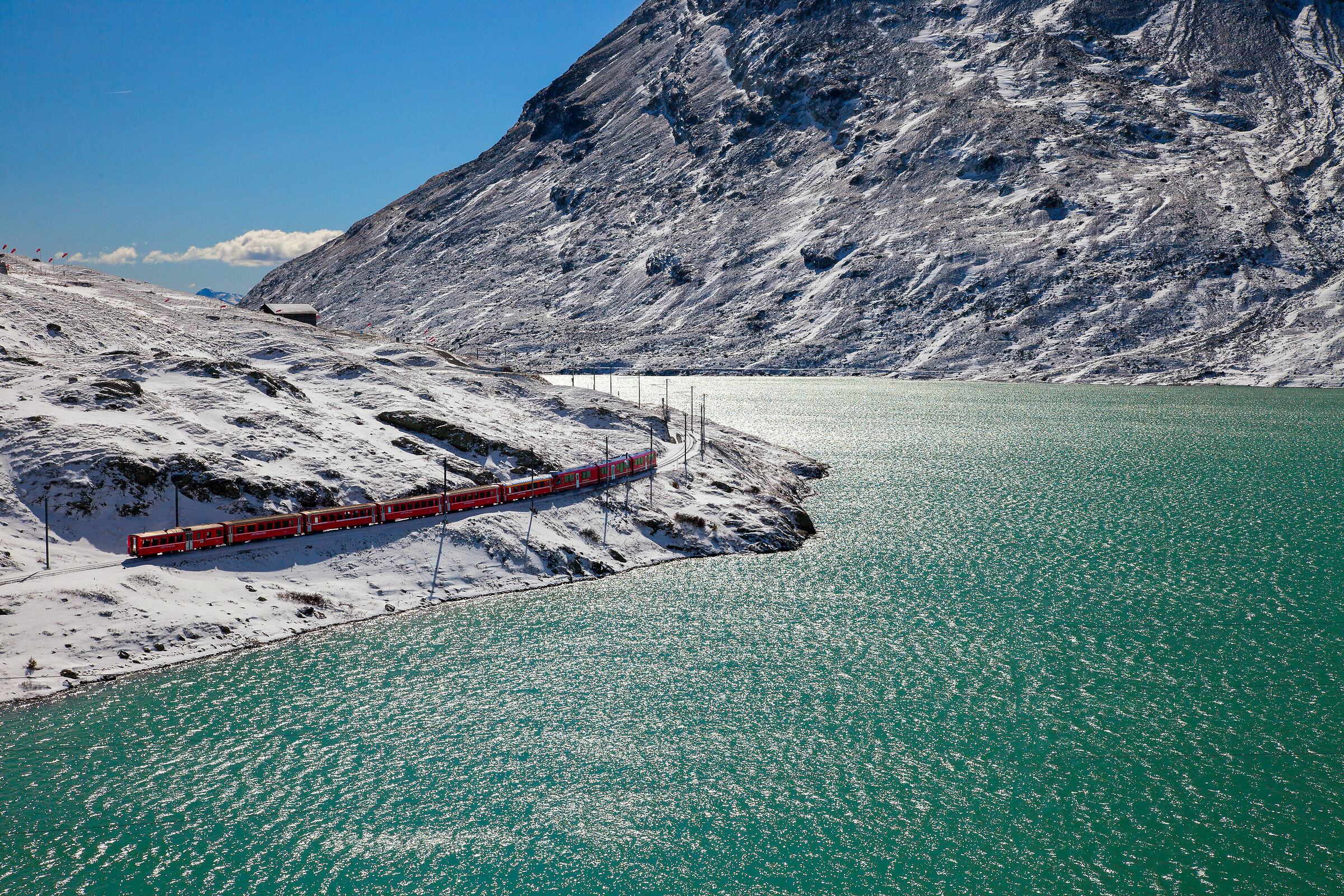 Bernina.  Lago Bianco