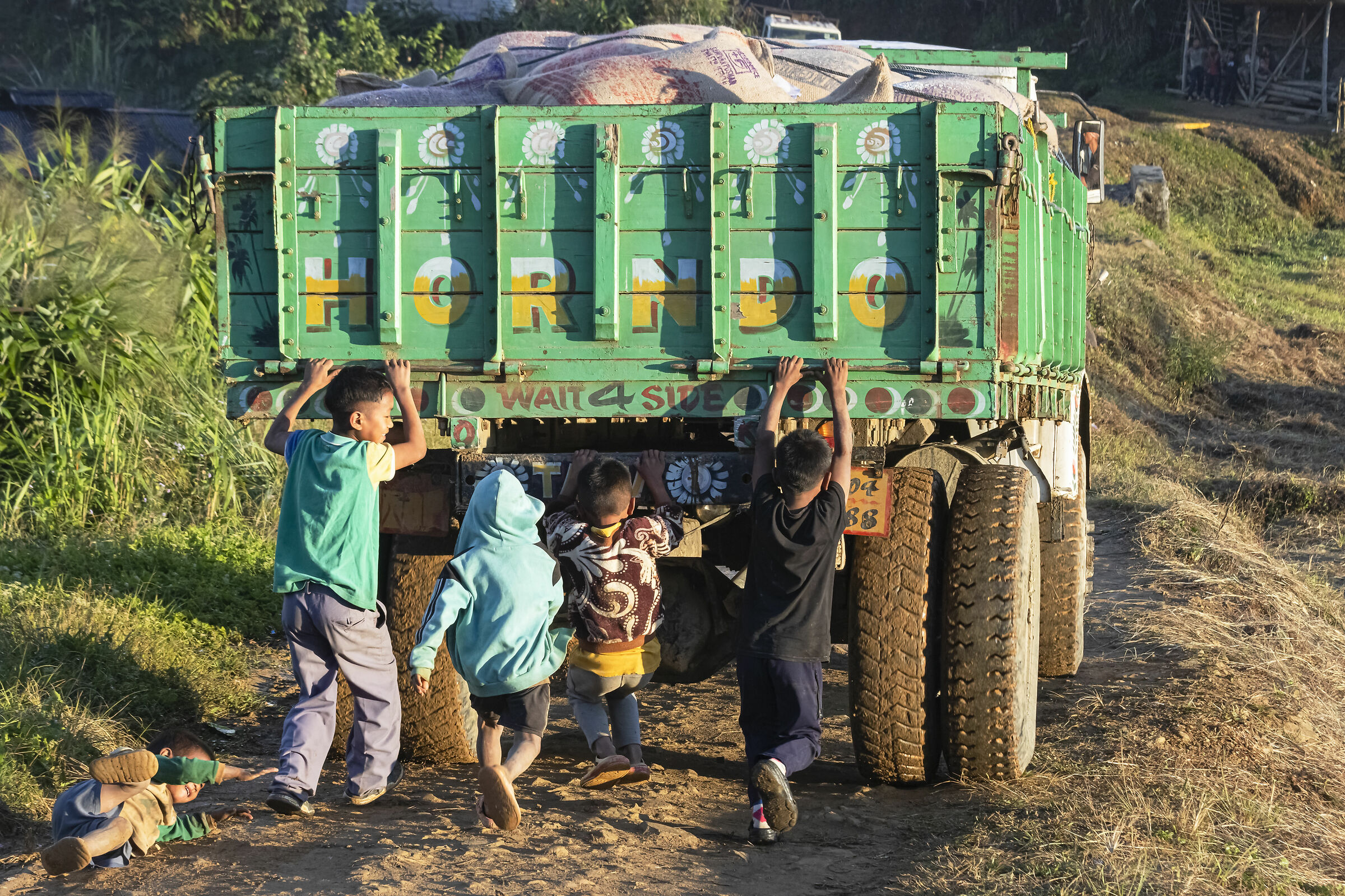 villaggio di Tangnyu(Nagaland)