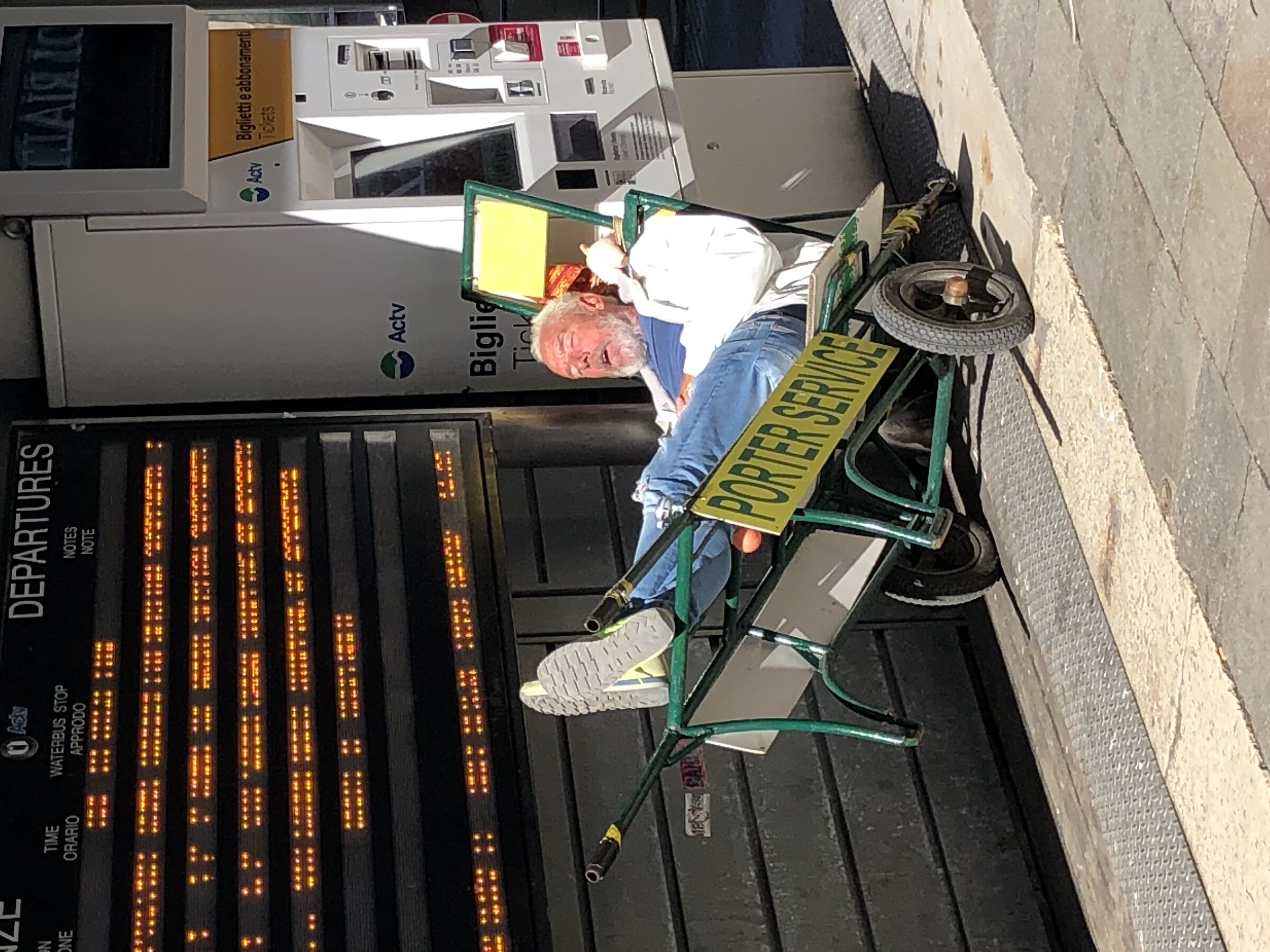 Aspettando i clienti