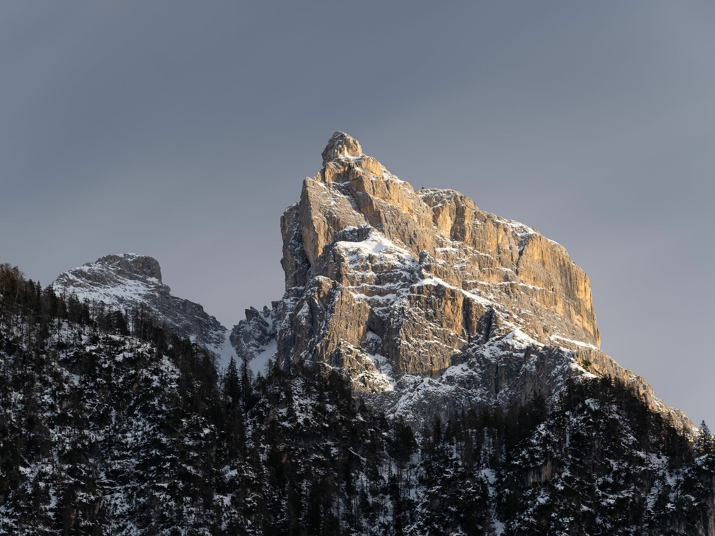 Peaks from Lake Dobbiaco II