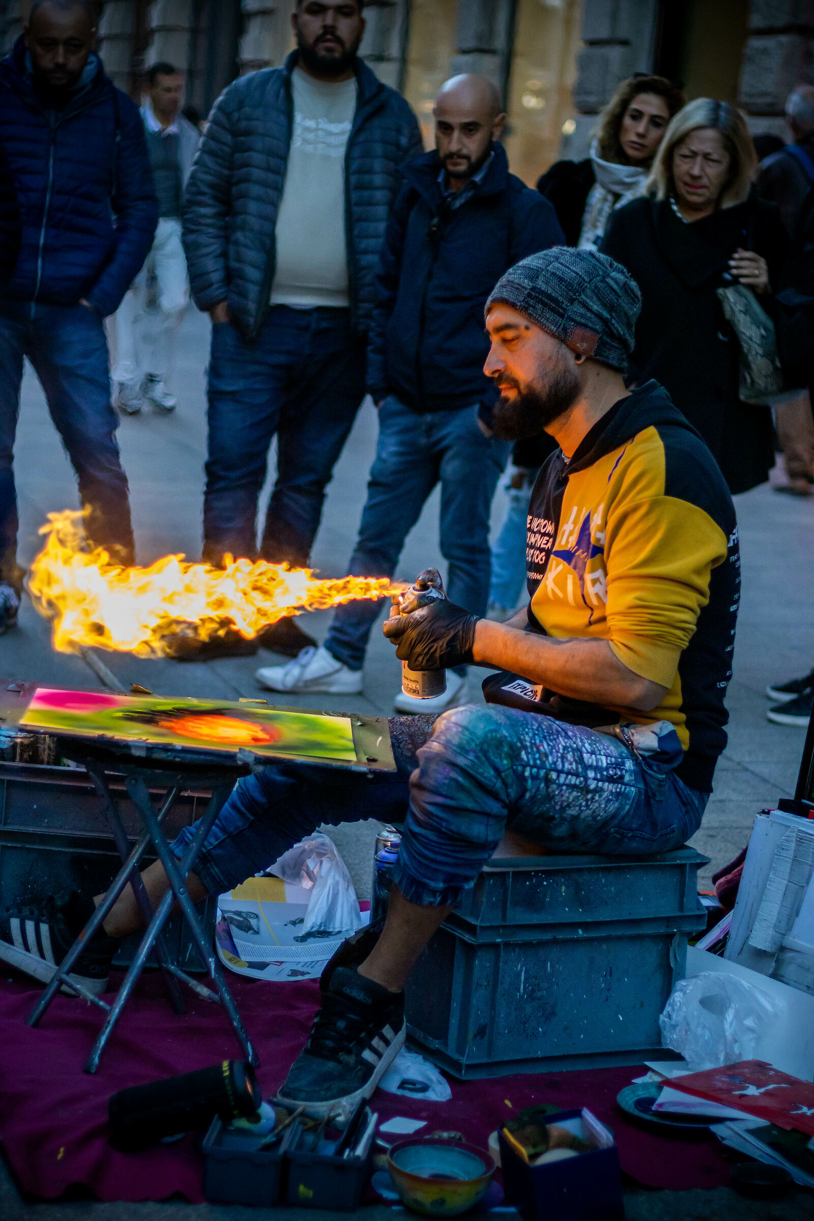 set the world on fire