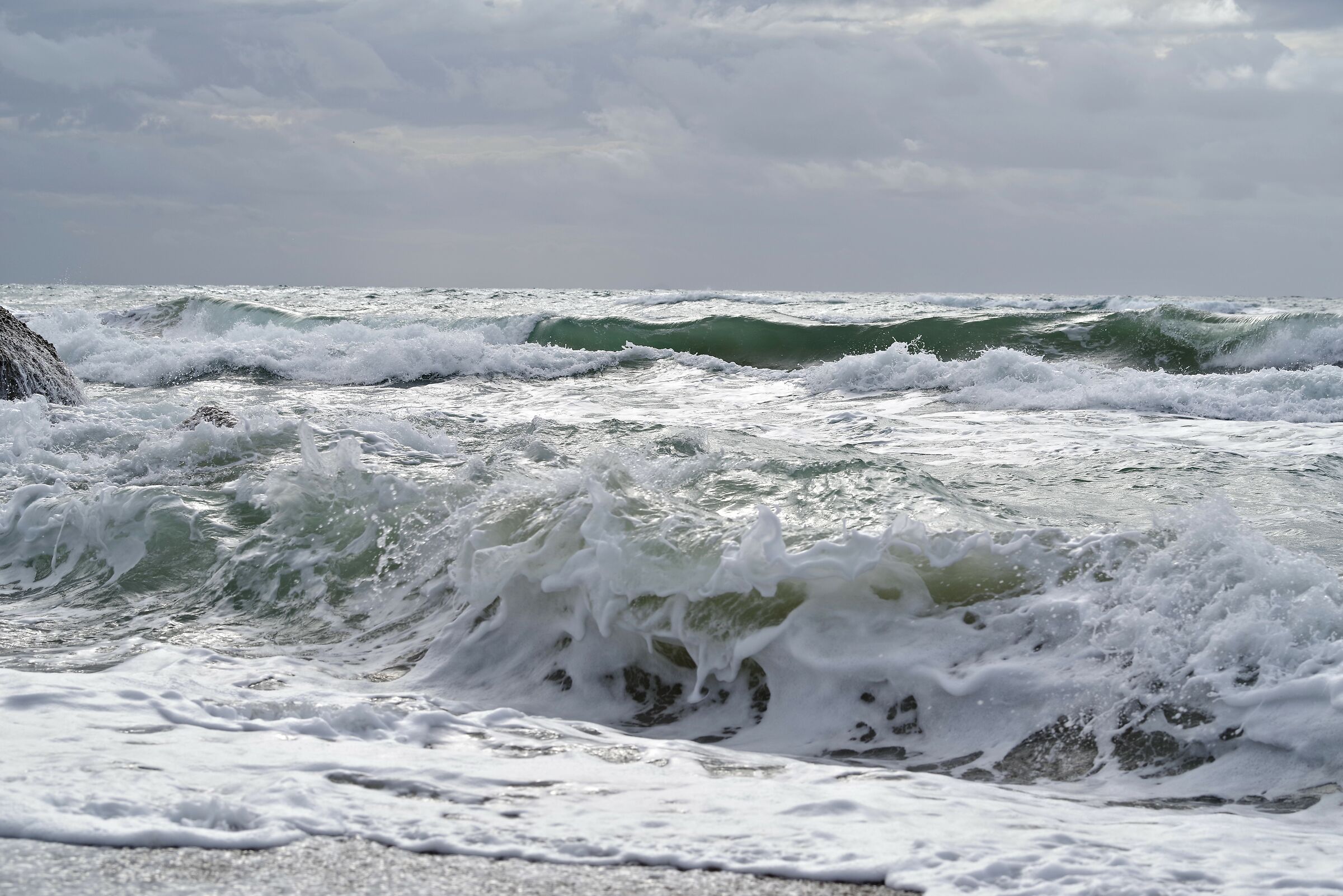 Primo Gennaio 2024 al mare a Latina