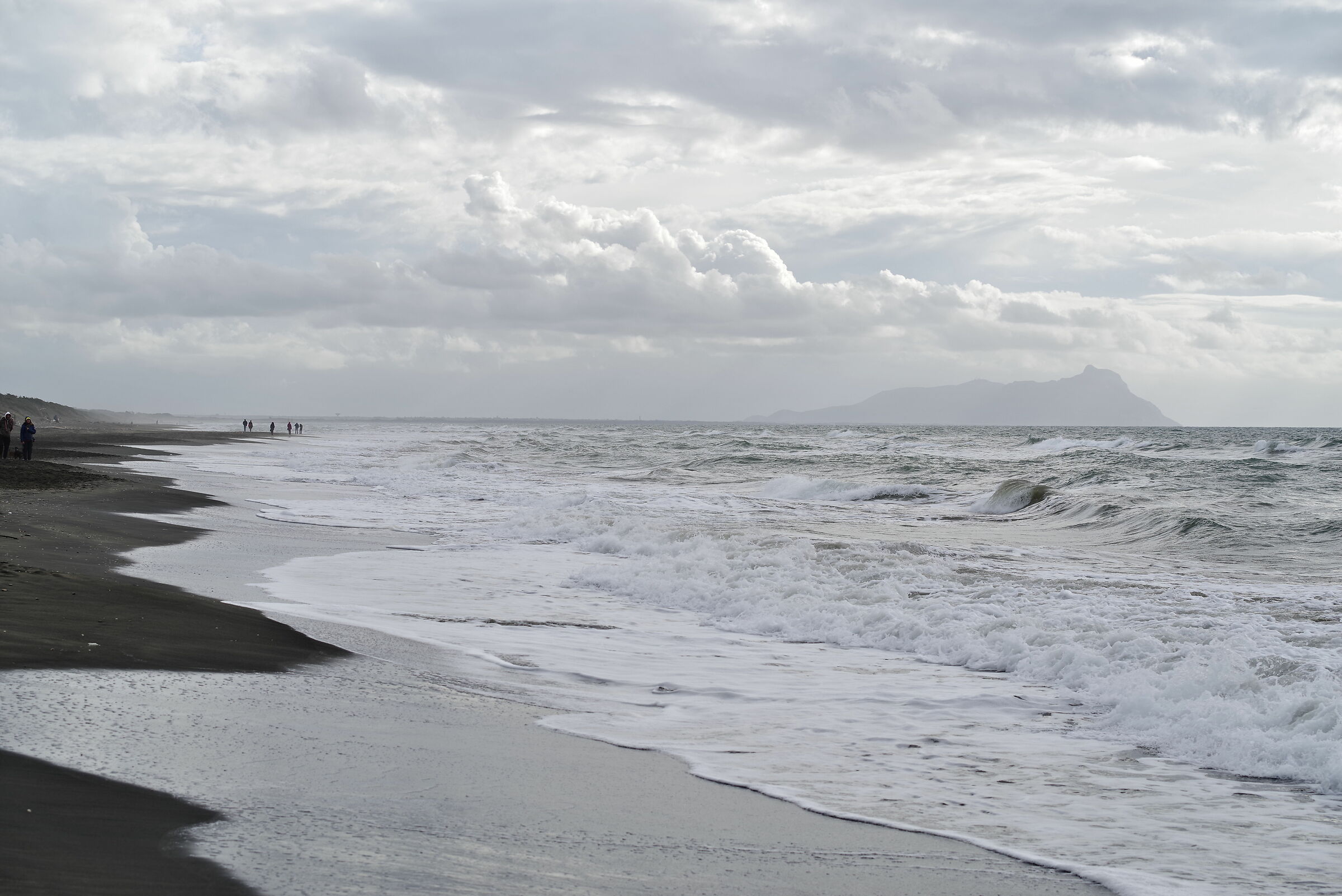 Primo Gennaio 2024 al mare a Latina