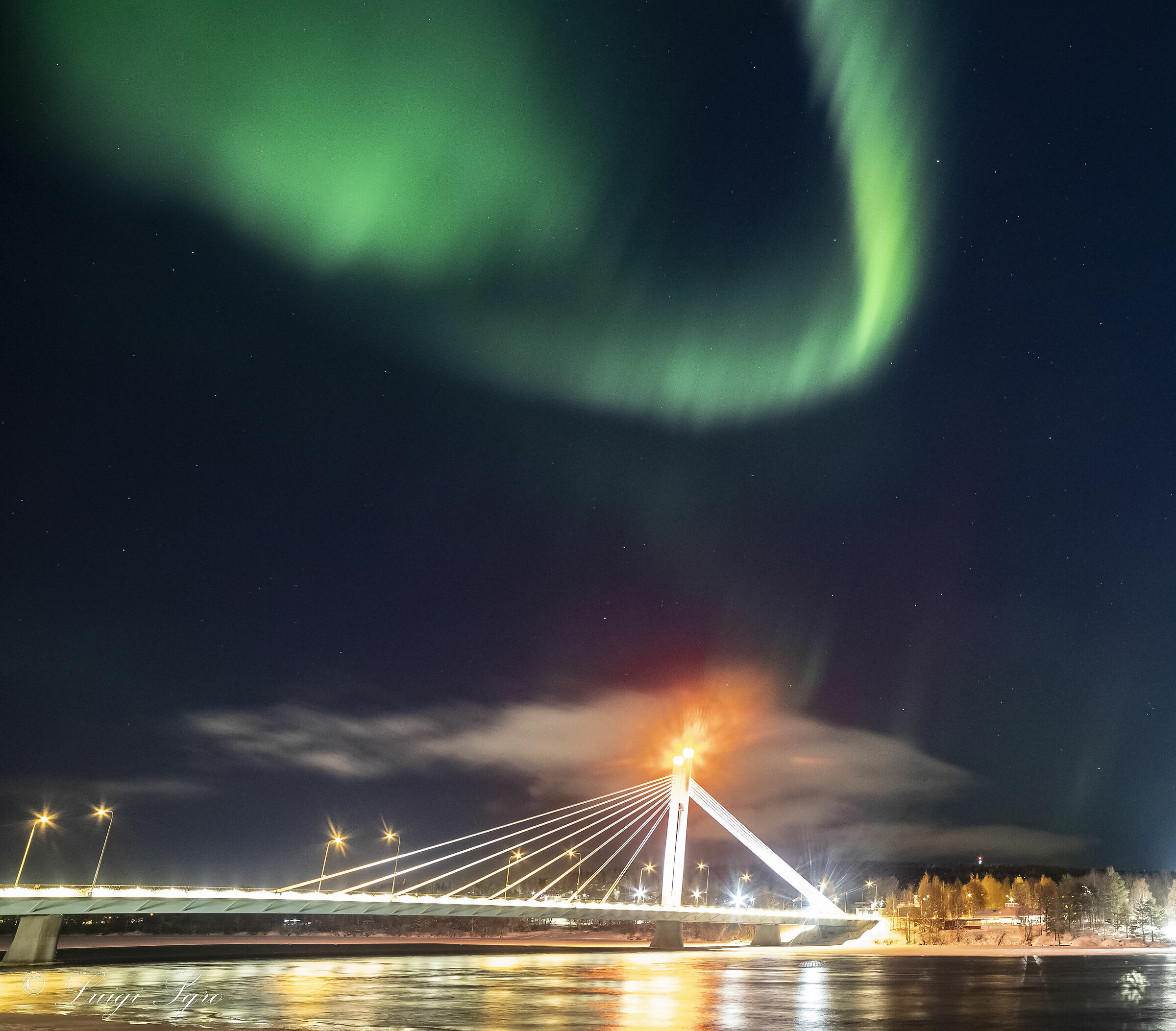 aurora boreale a Rovaniemi