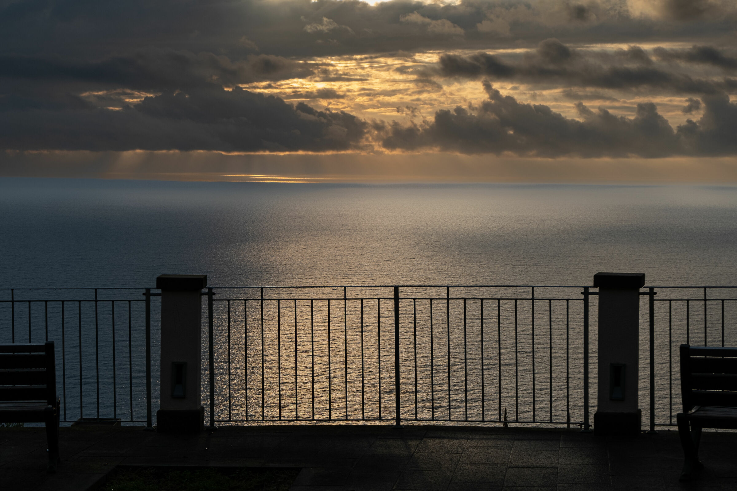 Balcony overlooking the sea