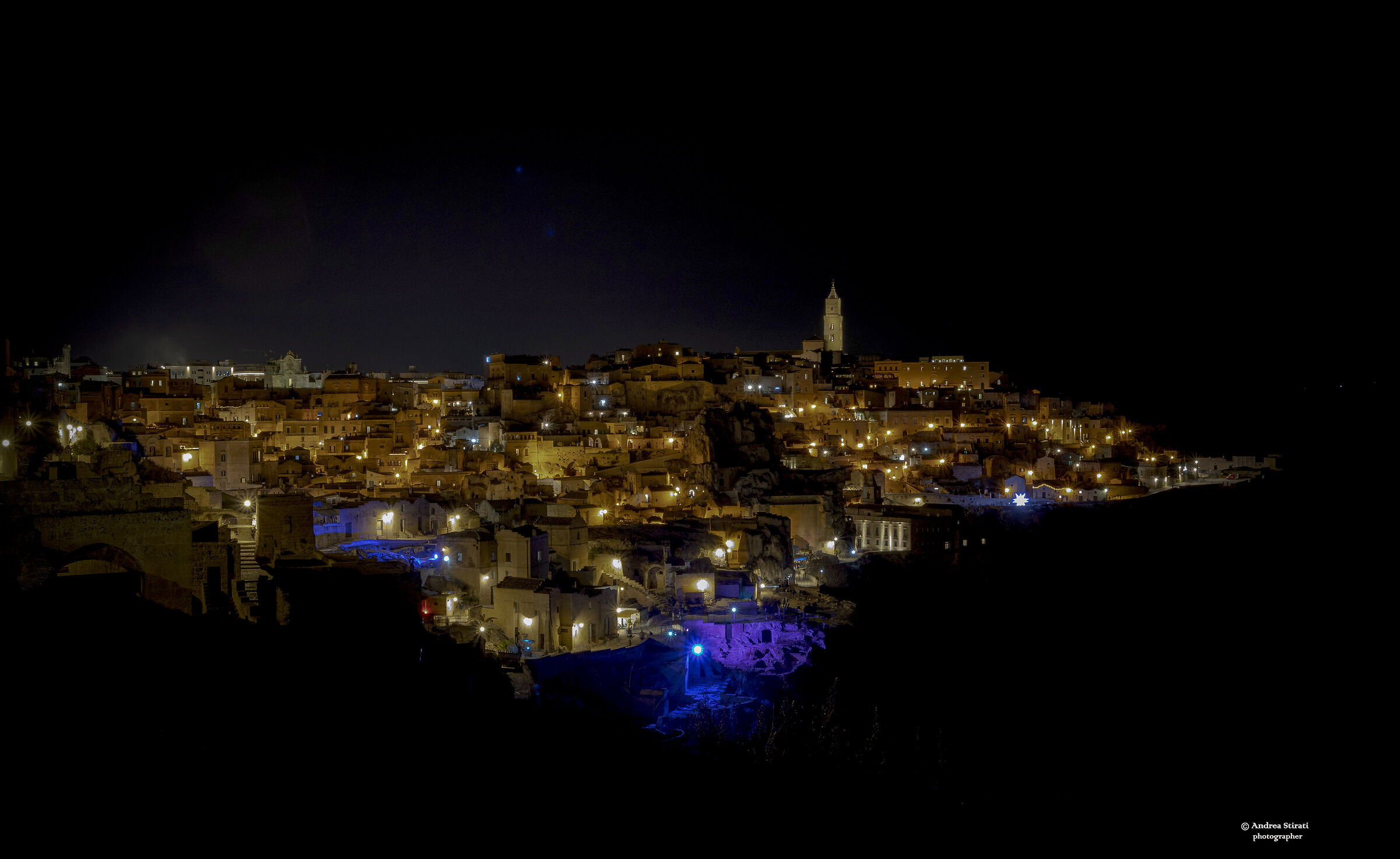 Matera by night