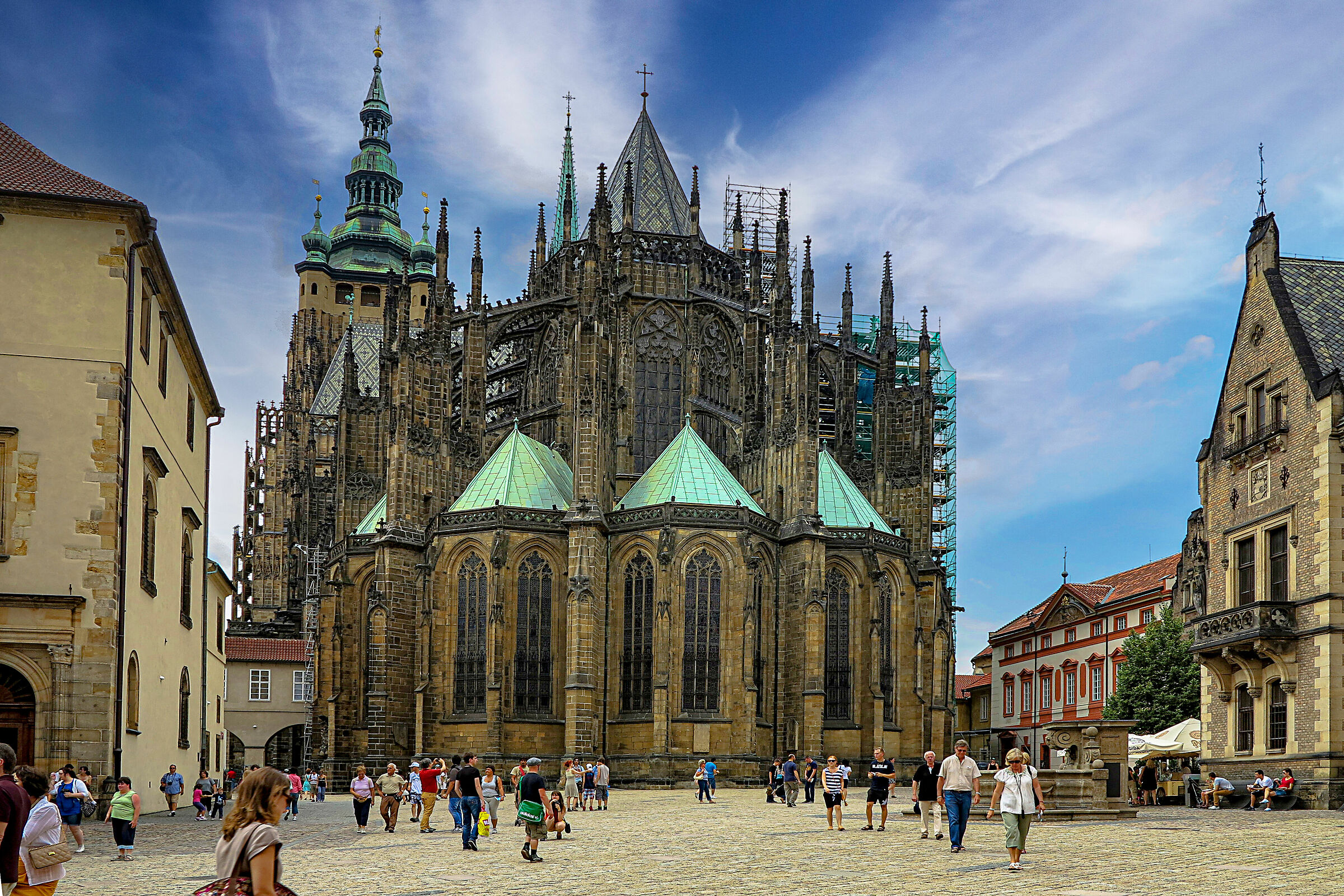 Retro St. Vitus Cathedral (Prague)