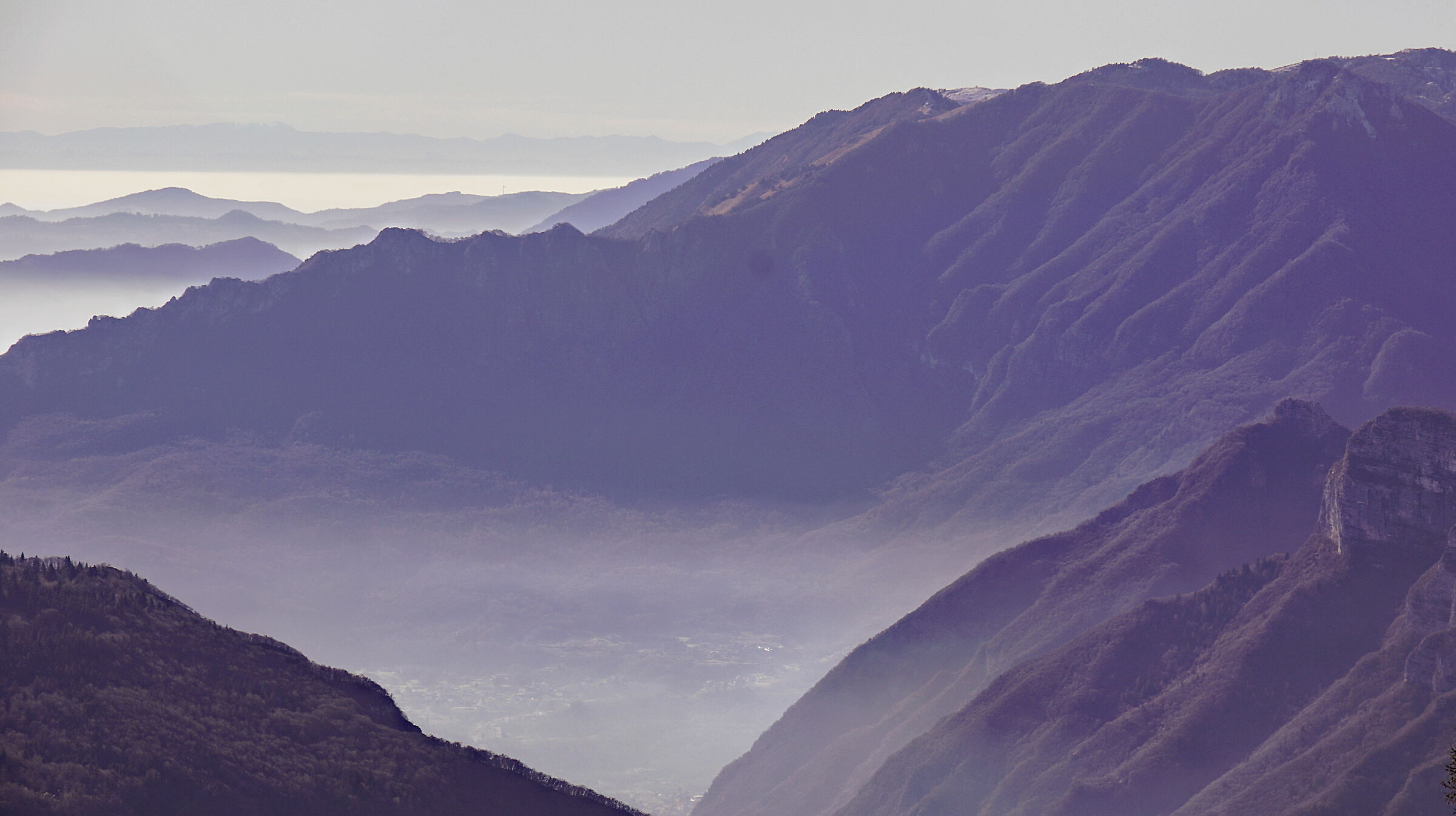 Linee di cresta sconosciute e conosciute