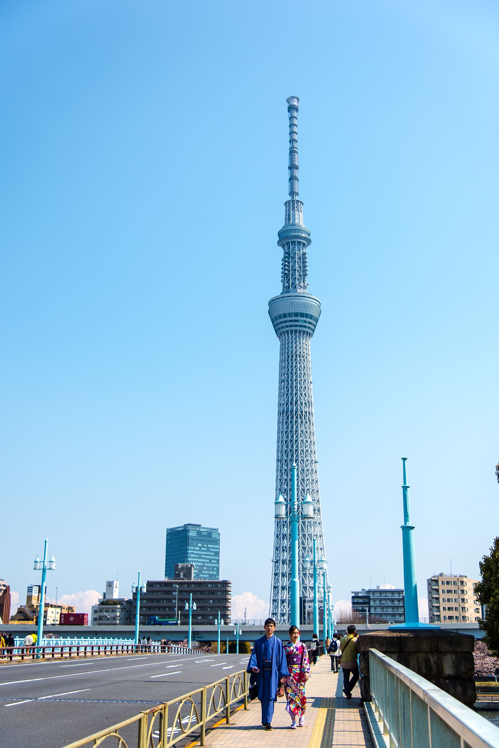 walking around Tokyo