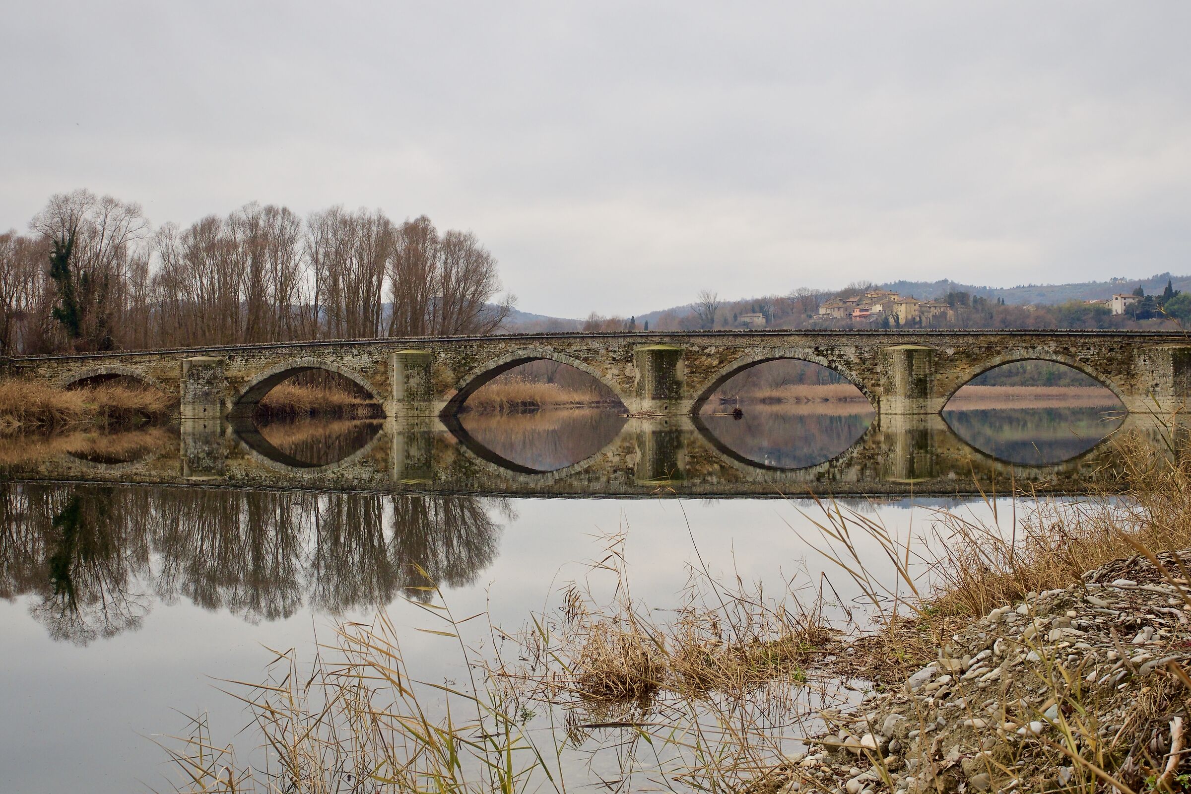 Ponte Buriano sull'arno