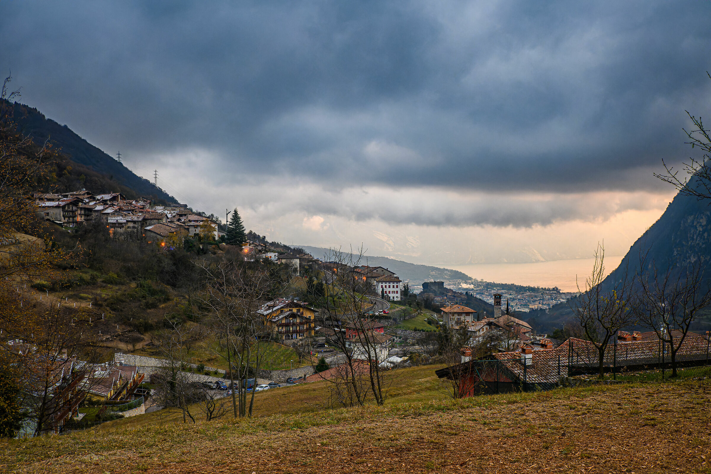 Sunset at Canale di Tenno