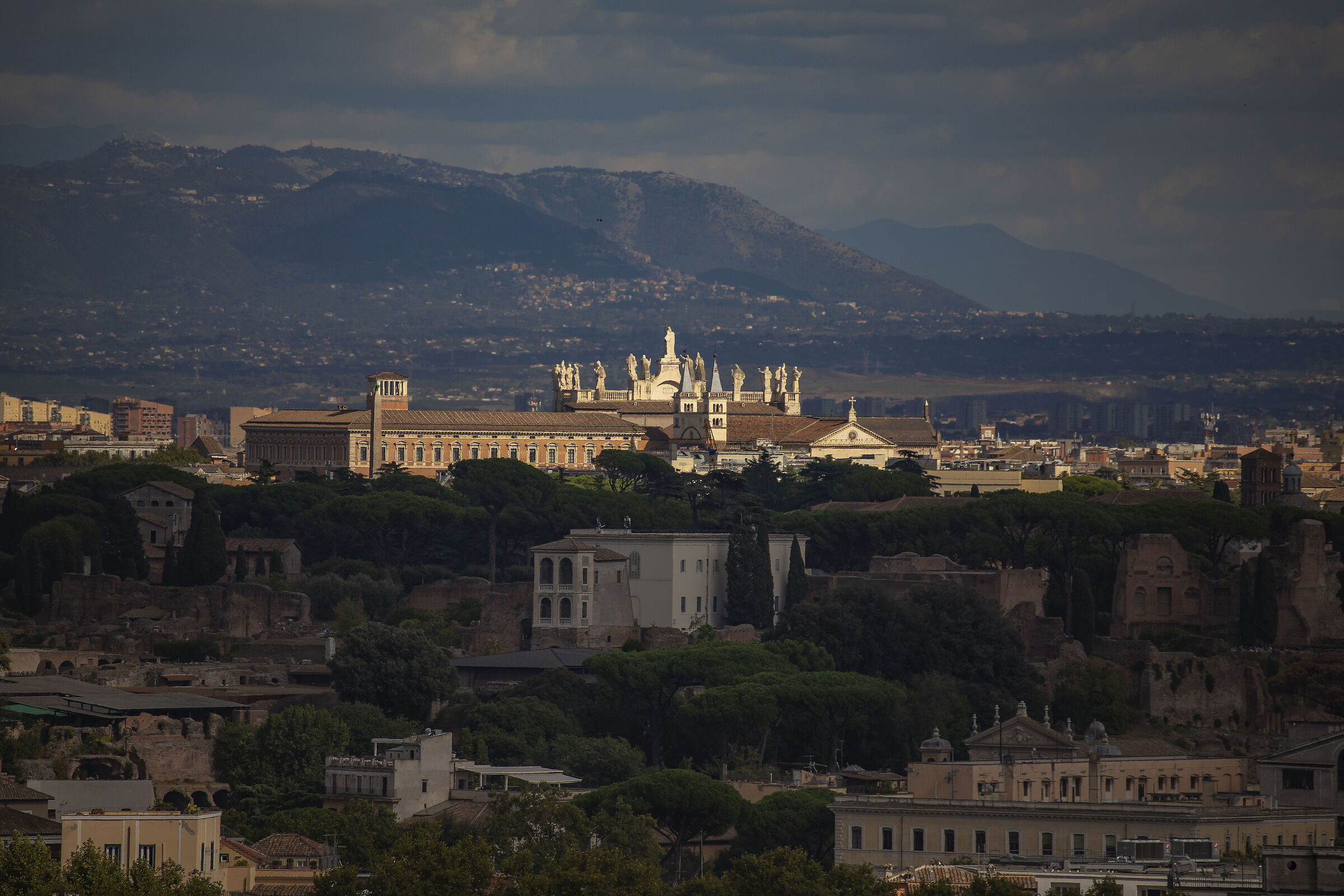 San Giovanni visto dal Gianicolo...