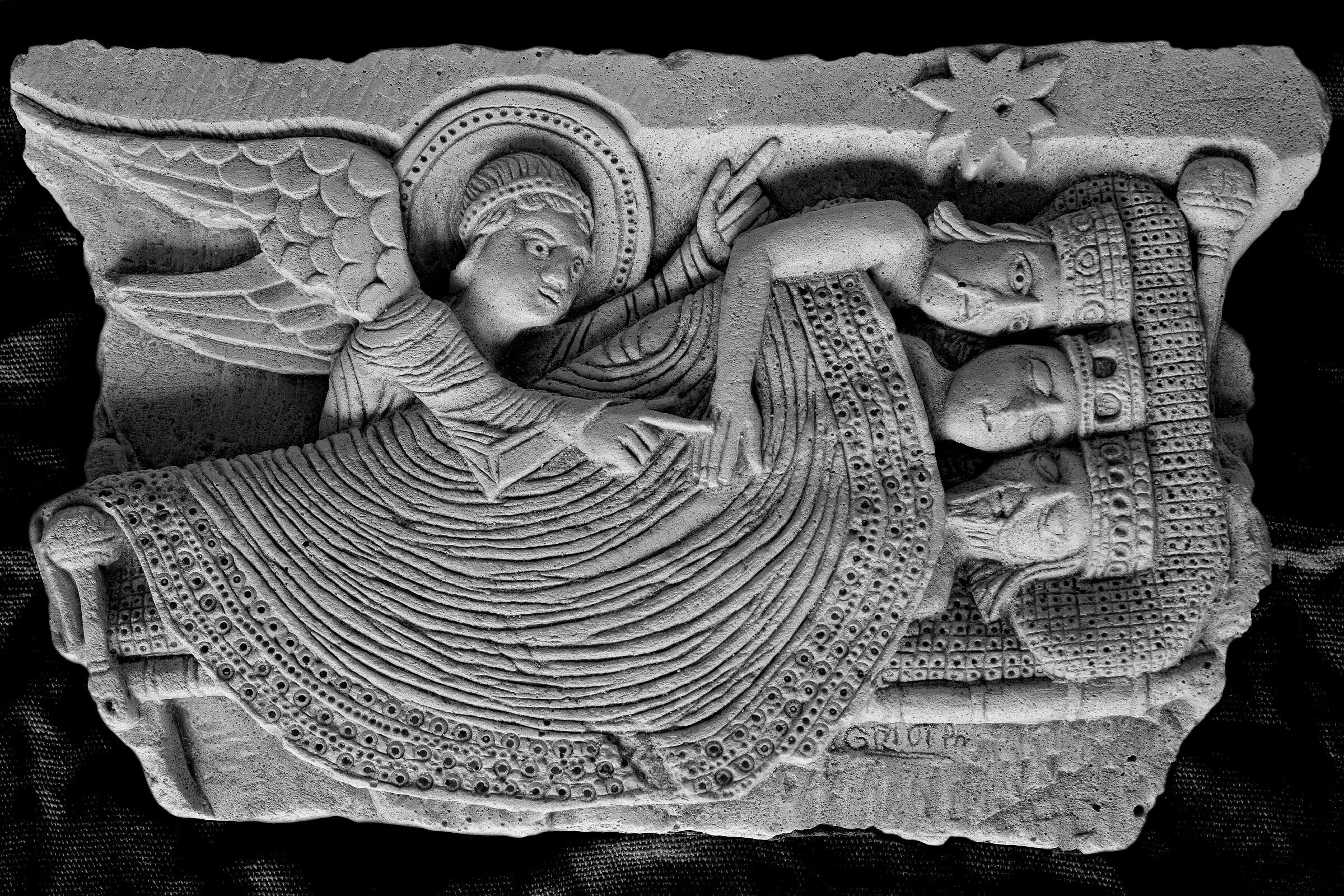 Copia di capitello Cattedrale di Saint Lazare ad Autun