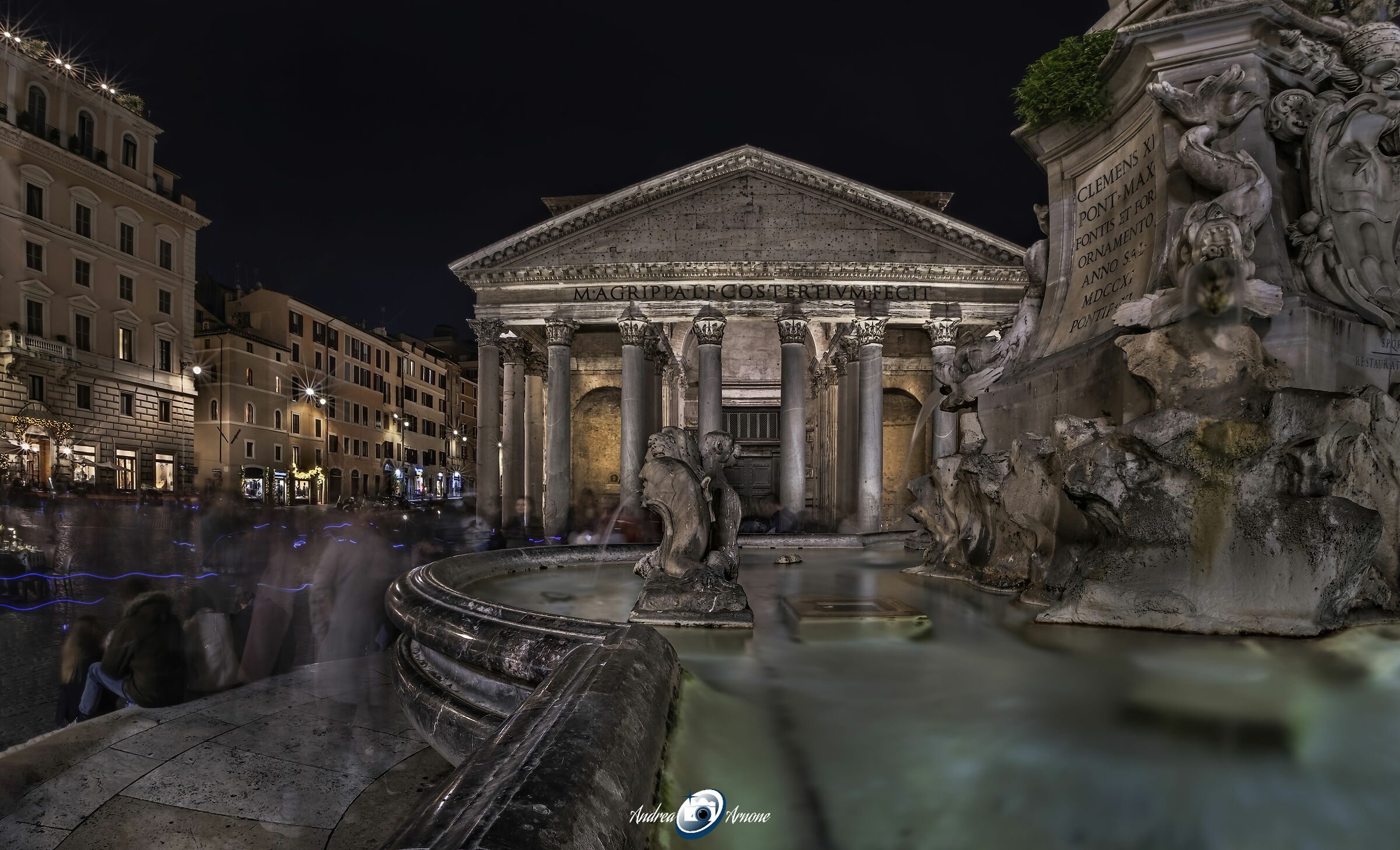 il pantheon - roma, meike 7,5mm