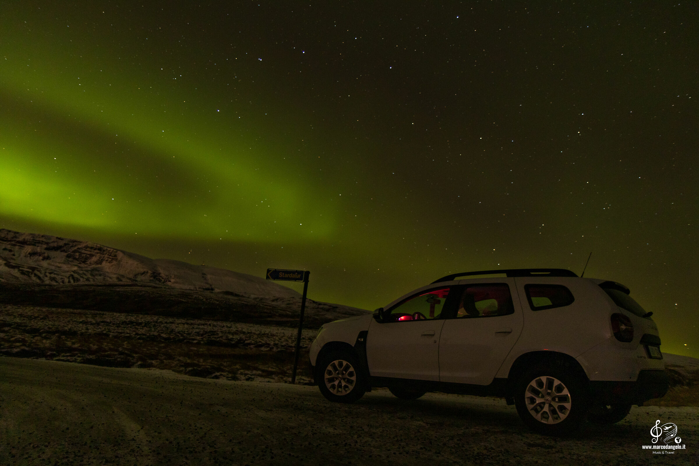 Northern lights Thingvellir