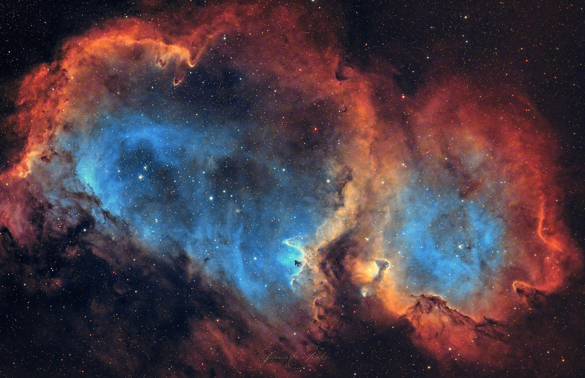 Soul nebula in HSO