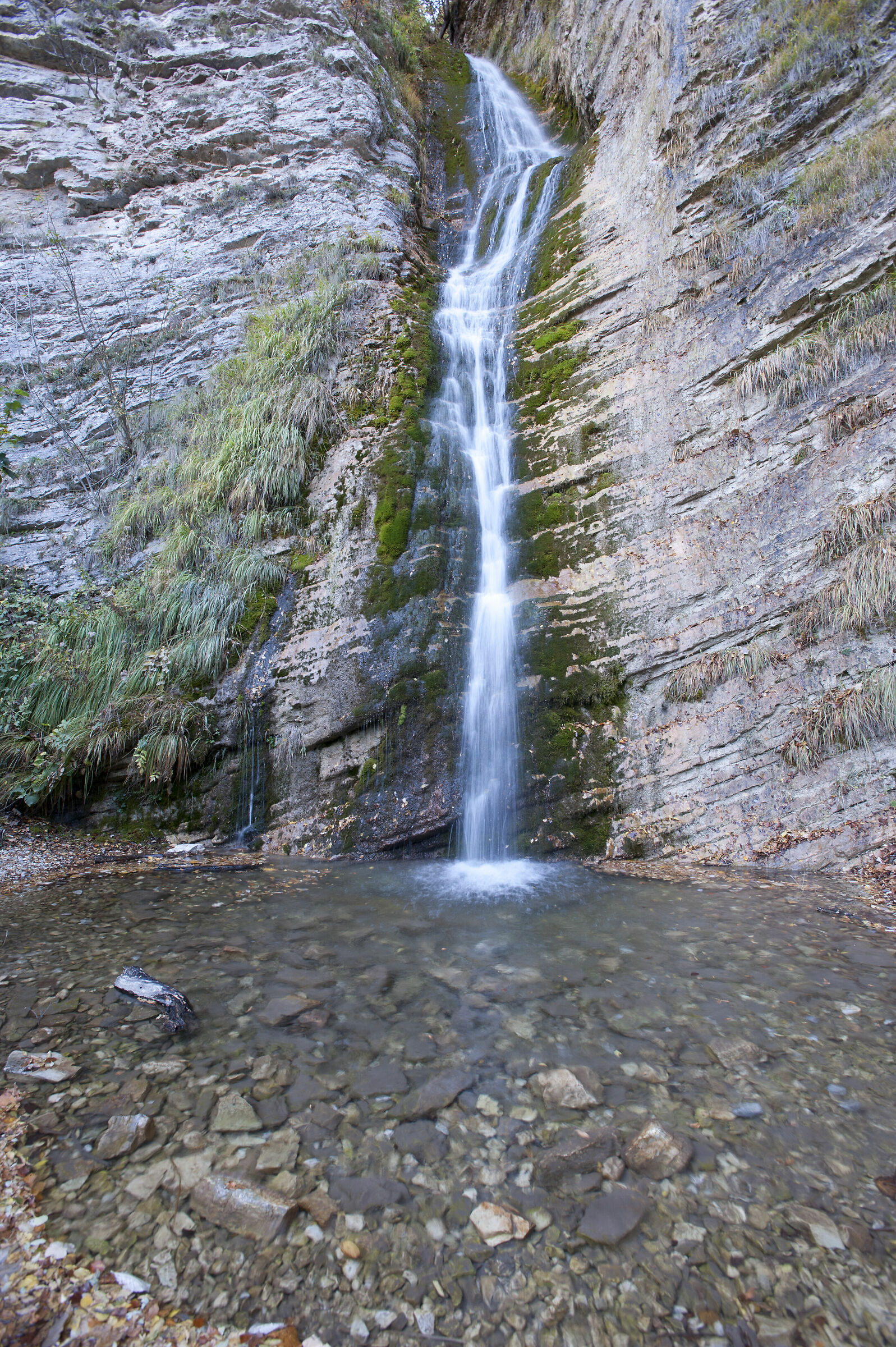 Infernaccio Gorges - Hidden waterfall