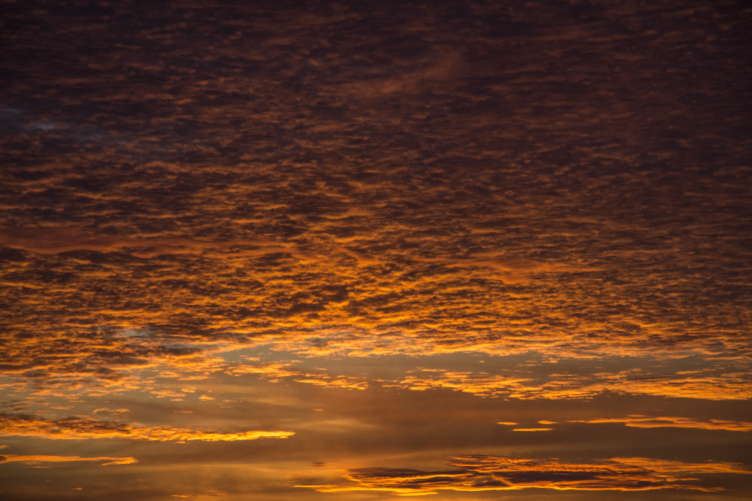 Sunset over Filottrano