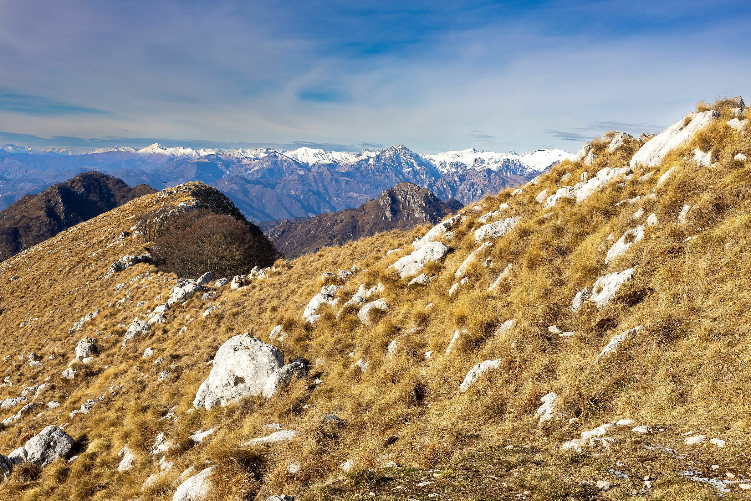View from Monte Pizzocolo - Lake Garda
