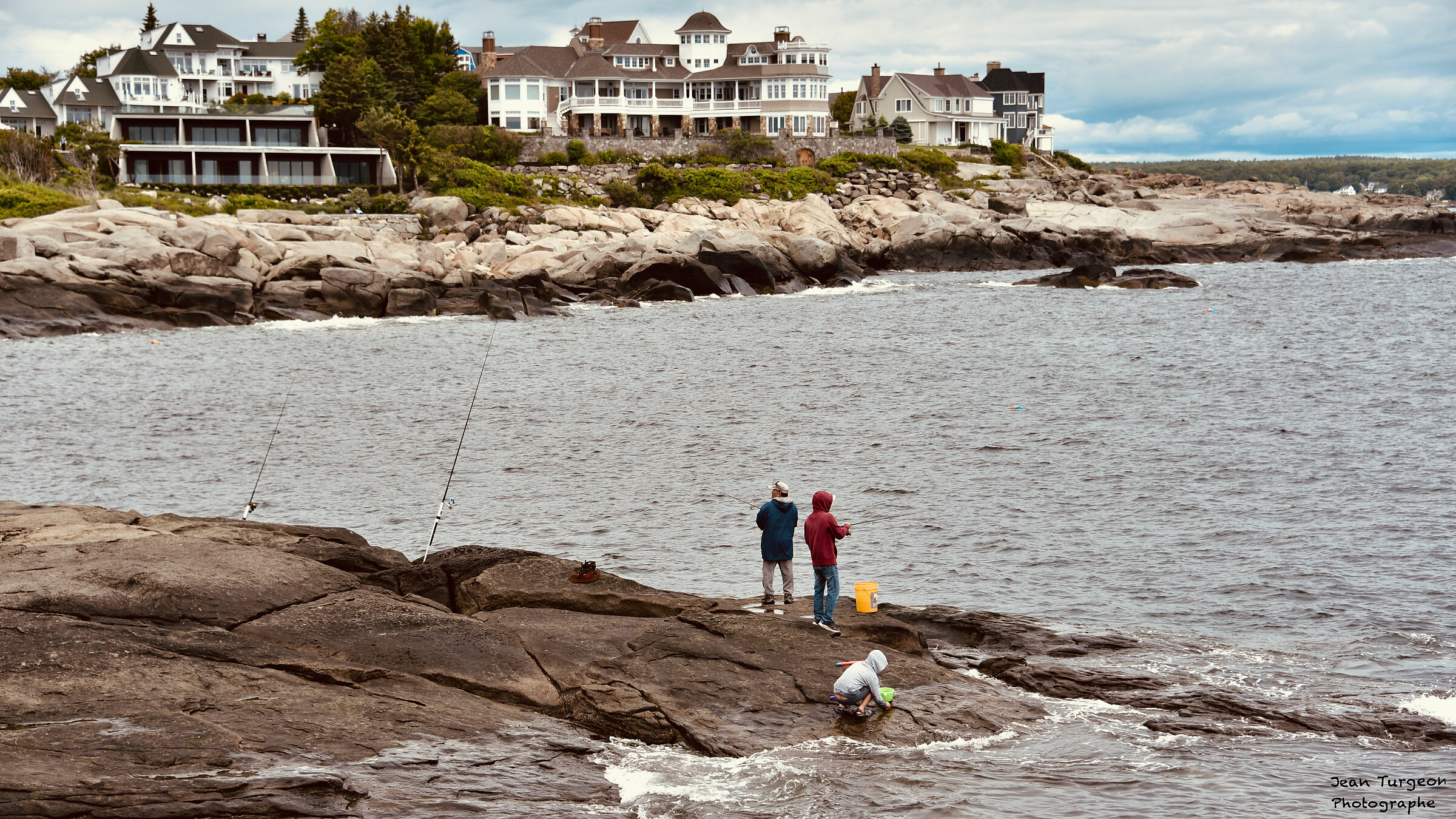 Posto eccezionale per la pesca in famiglia