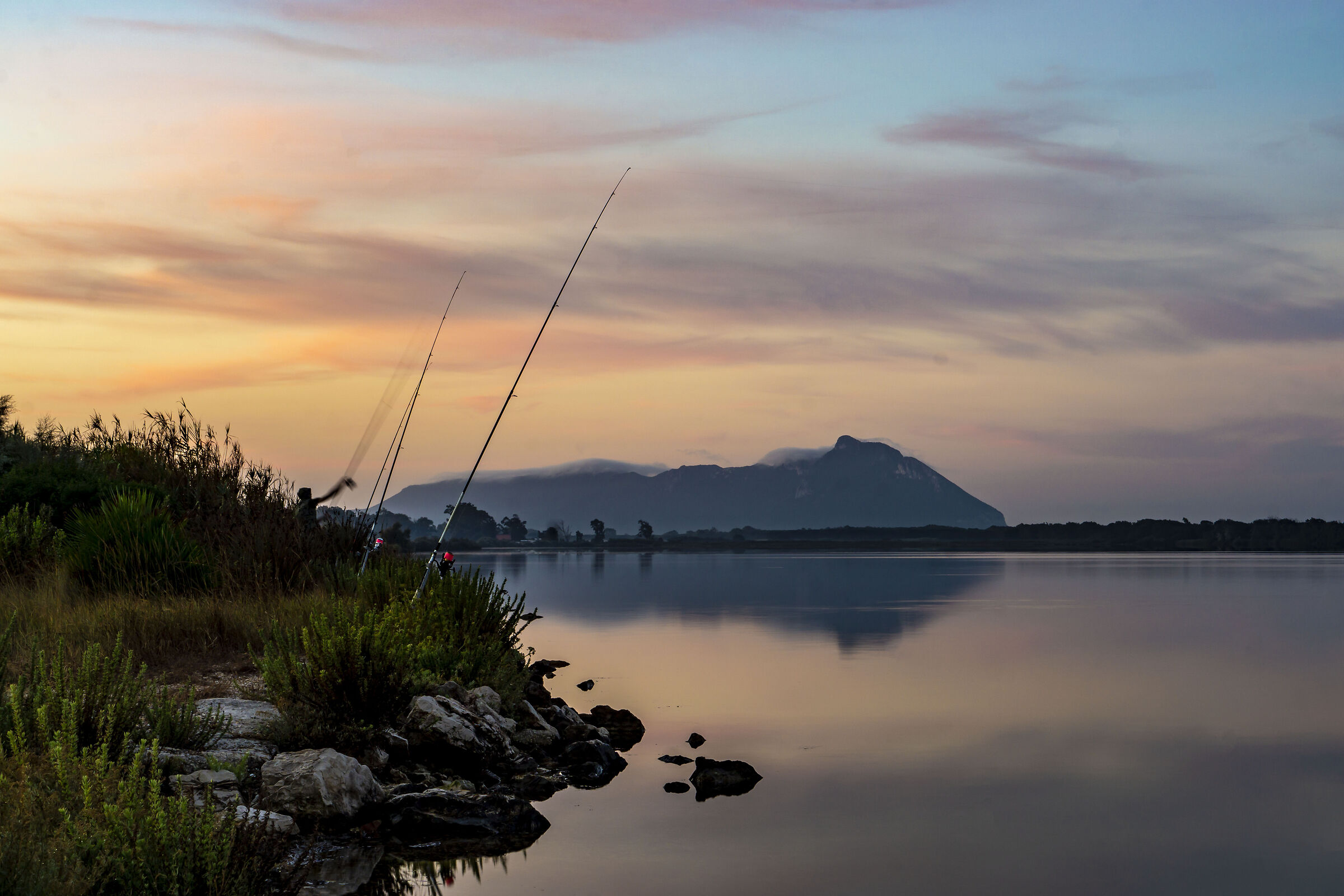 Circeo from Lake Caprolace