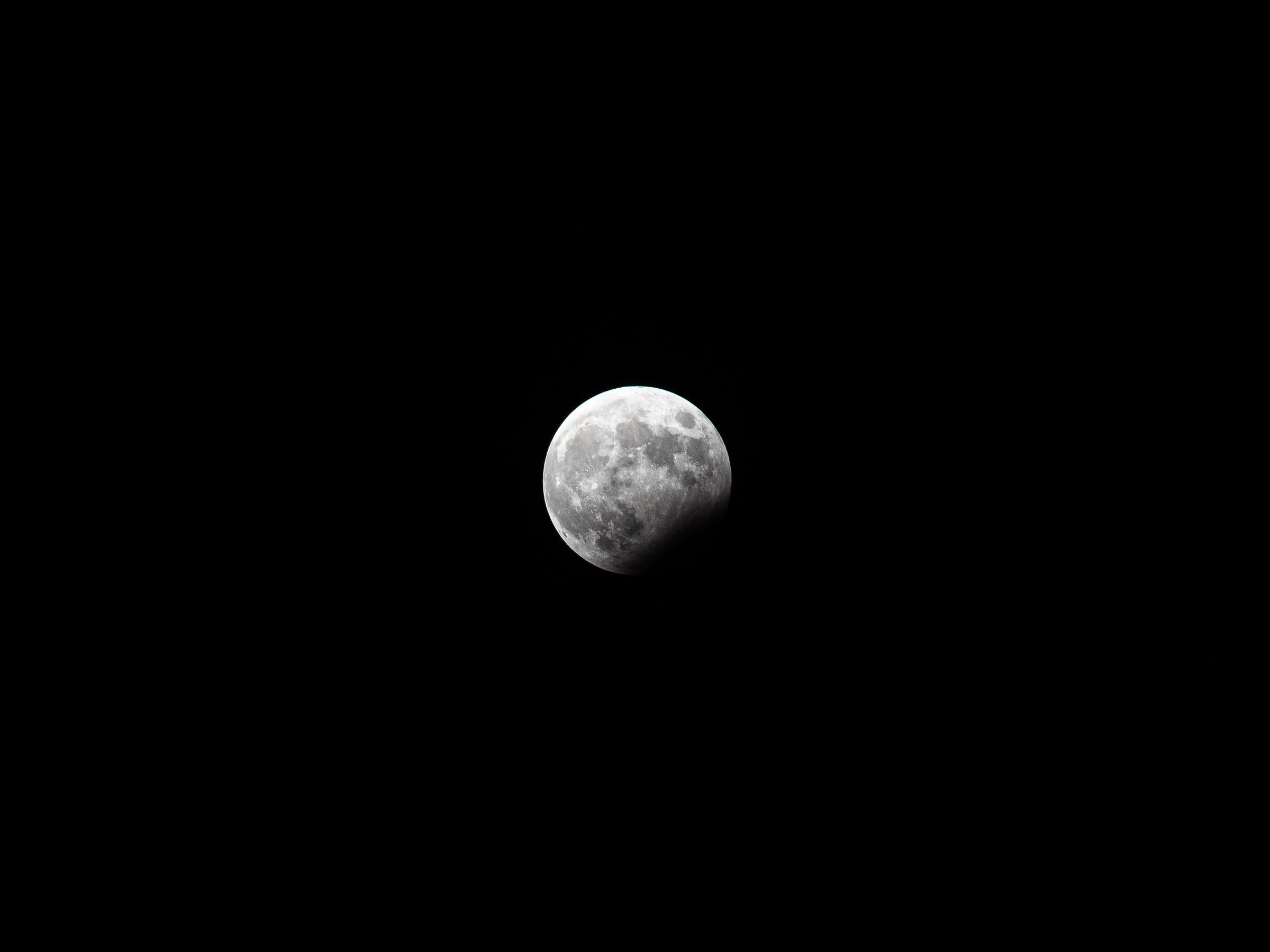 Lunar Eclipse 28.10.2023, Sorrento, Italy