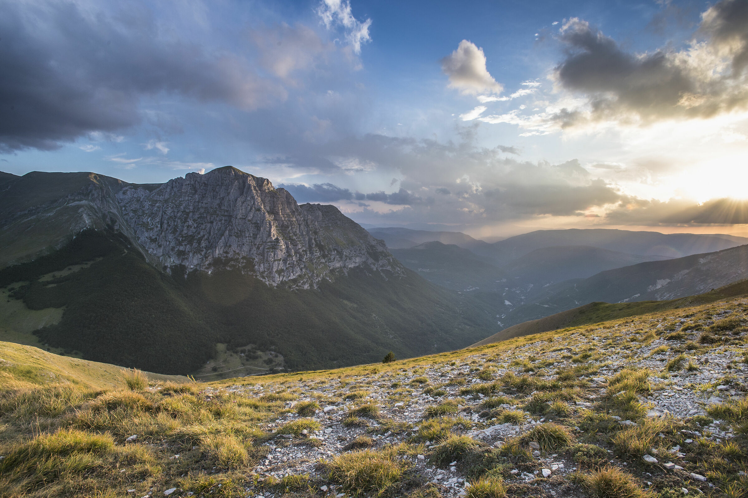 Monte Bove Nord - sunset