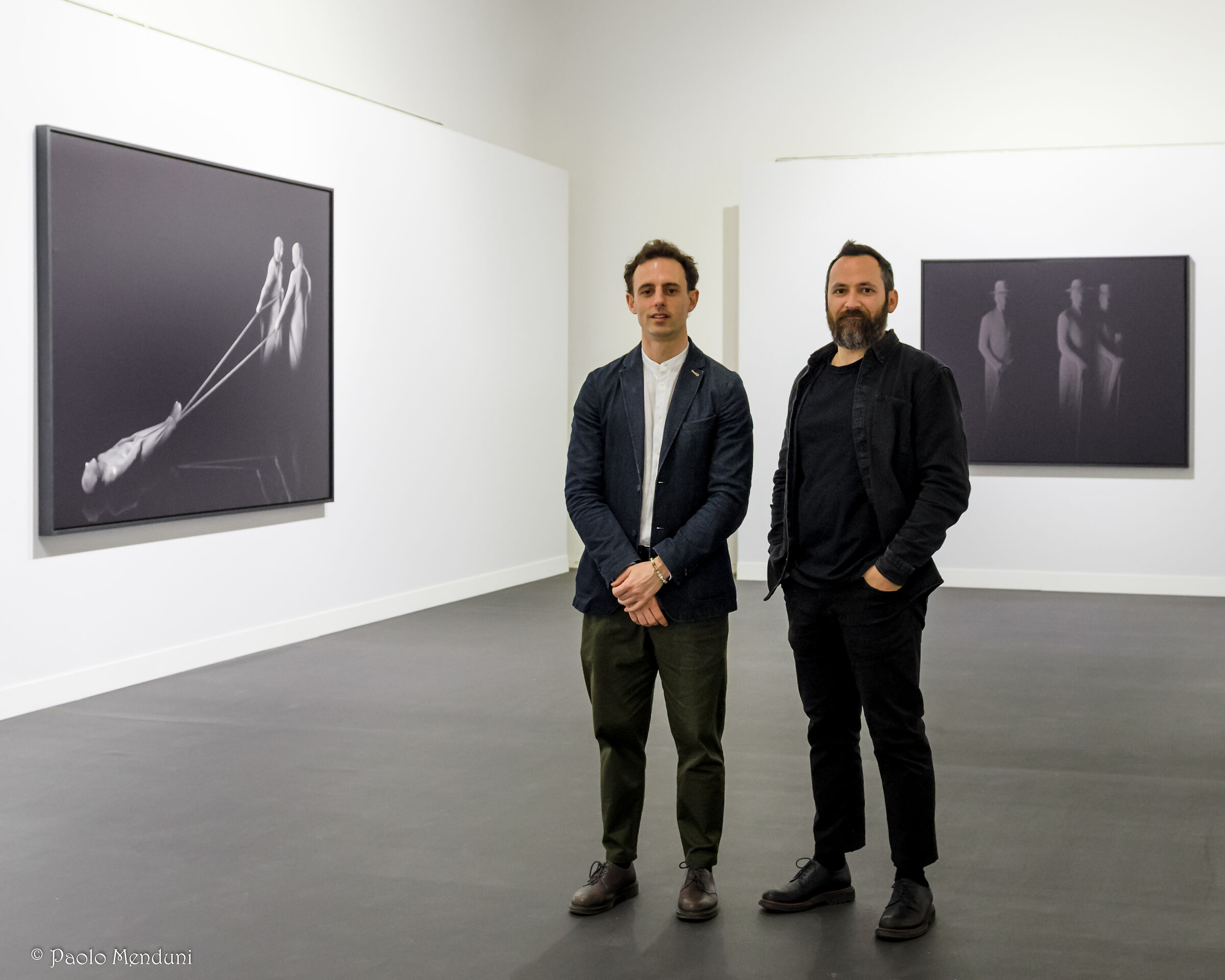 Simone Zecubi and Antonio Managò