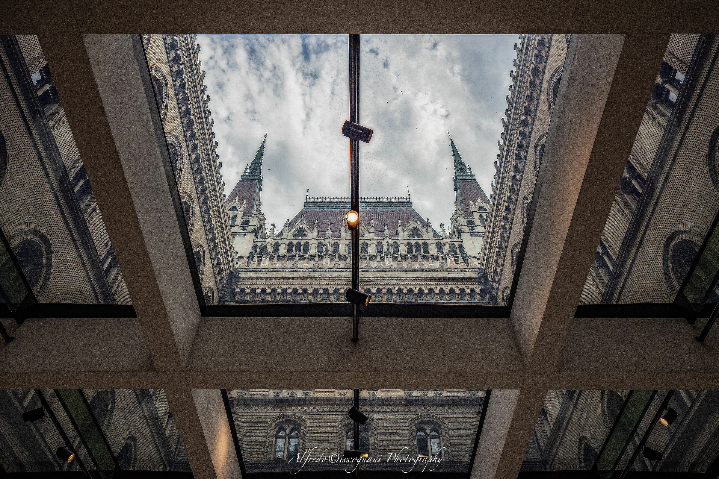 Interno del Palazzo del Parlamento