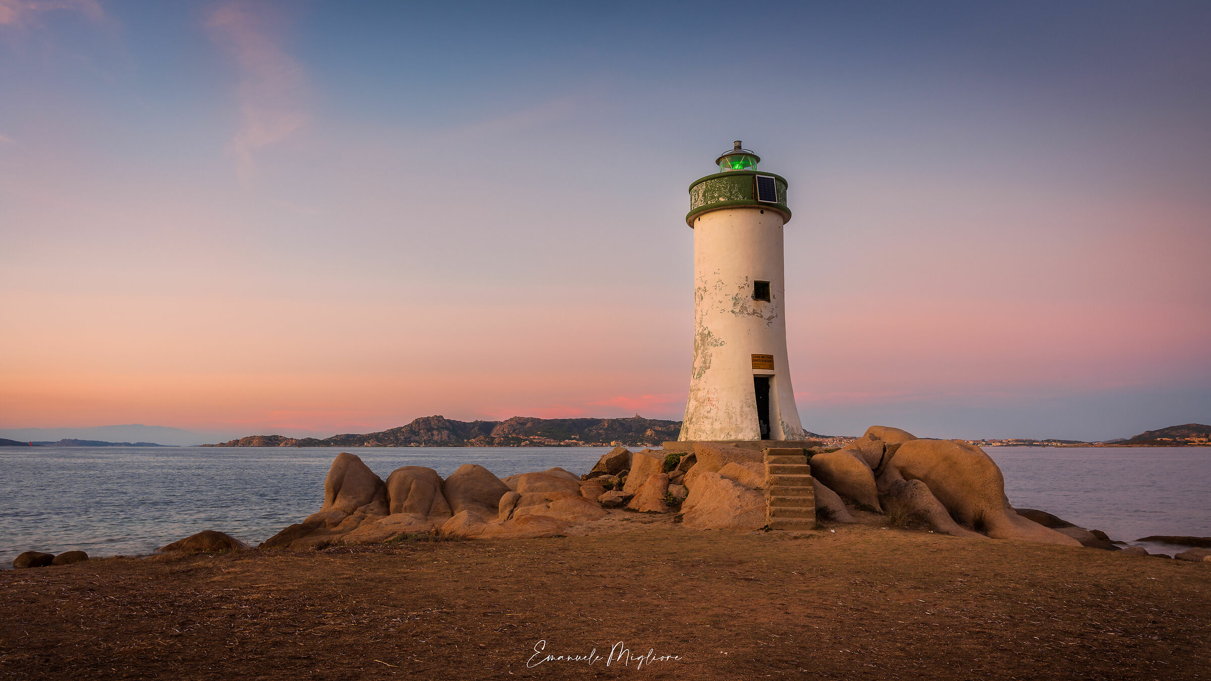 Tramonto presso Porto Faro - Palau(SS)