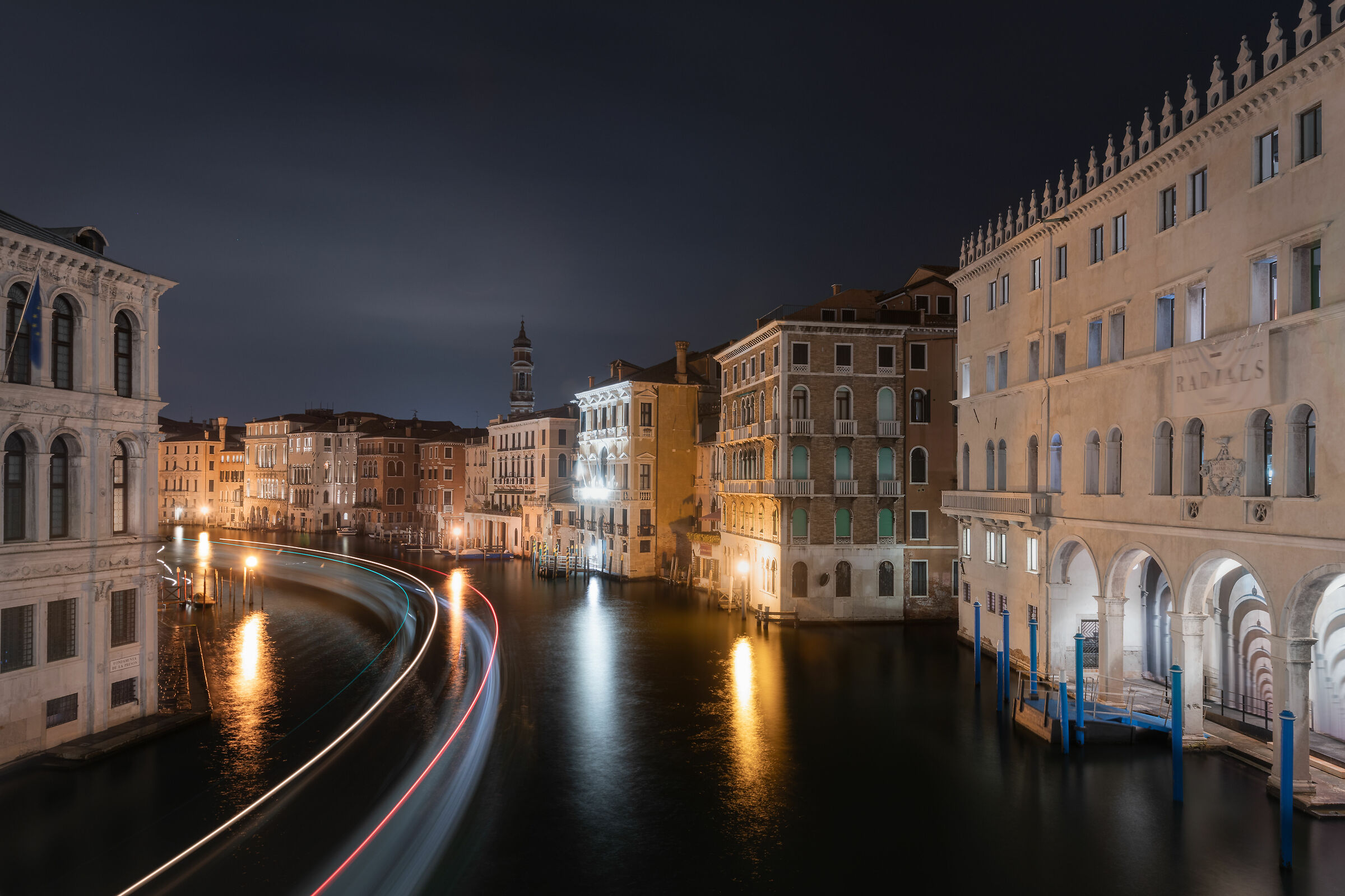 Scie nel canal Grande (ve)