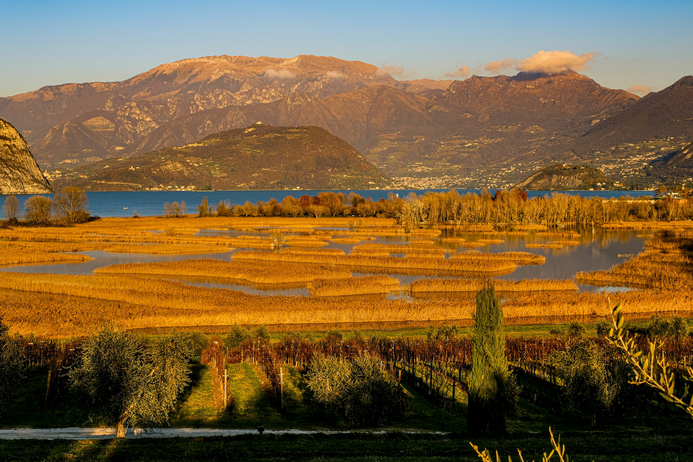 Scorci del lago di Iseo