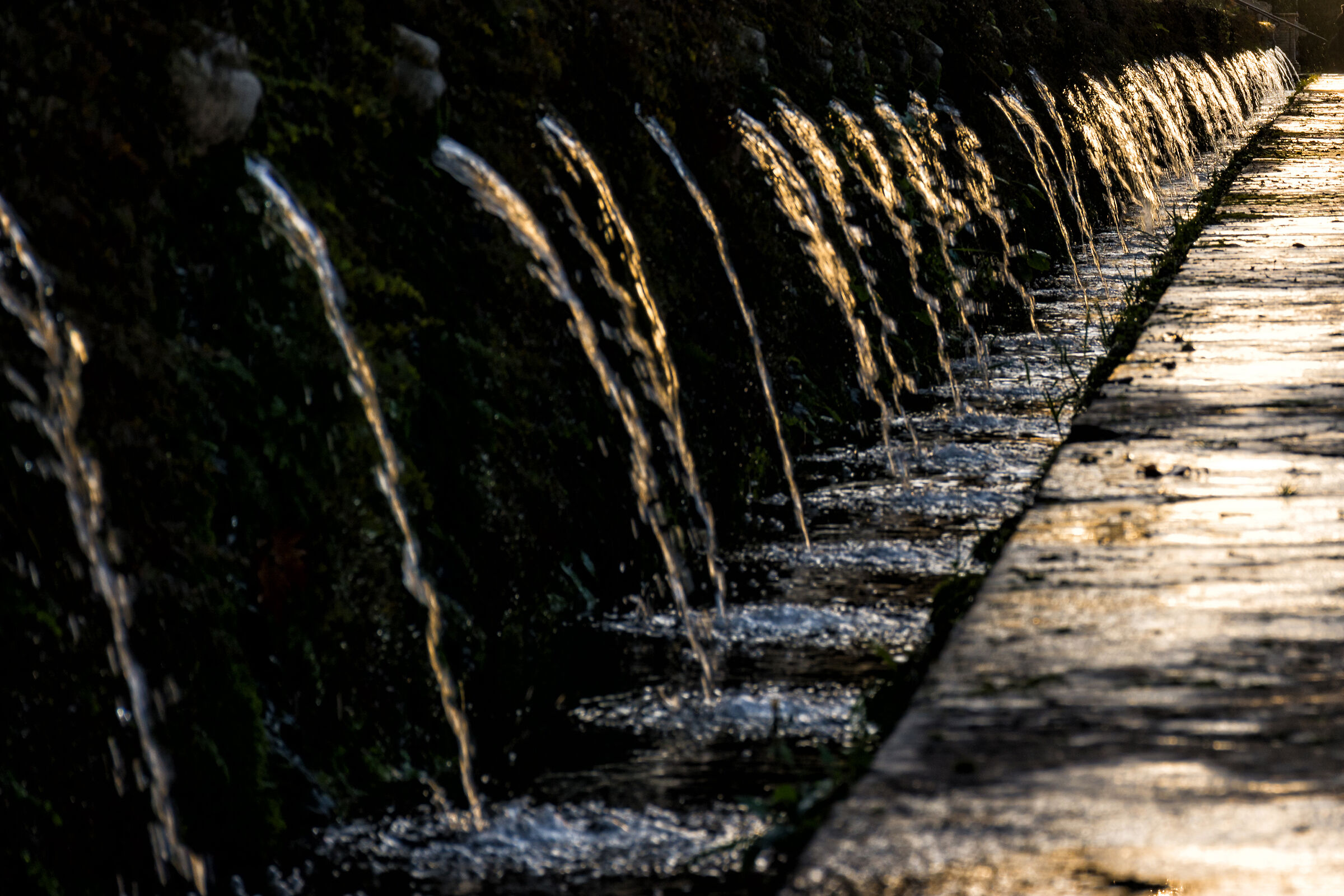 Viale delle cento fontane
