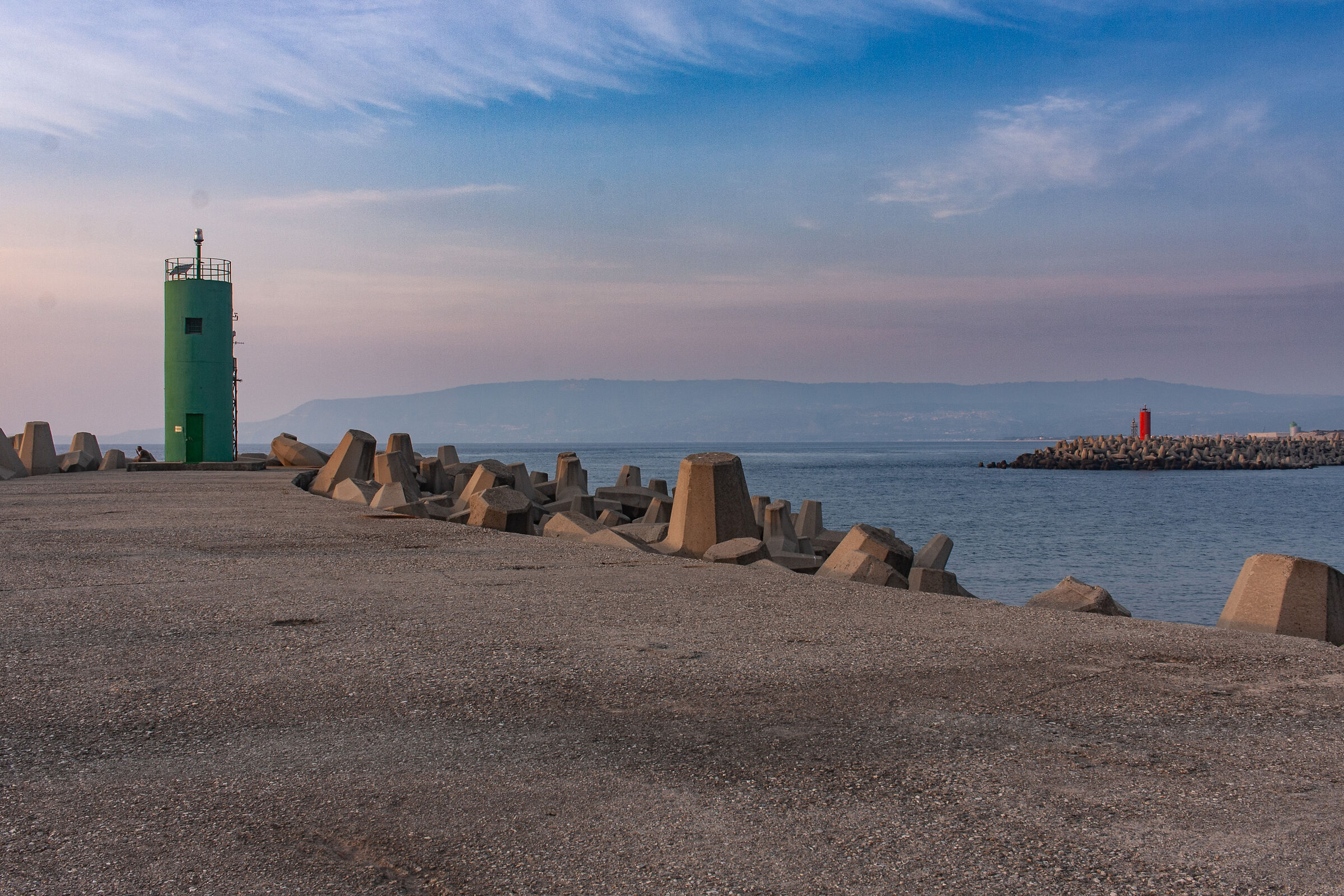 Port of Gioia Tauro - Entrance - From the entrance of the po...