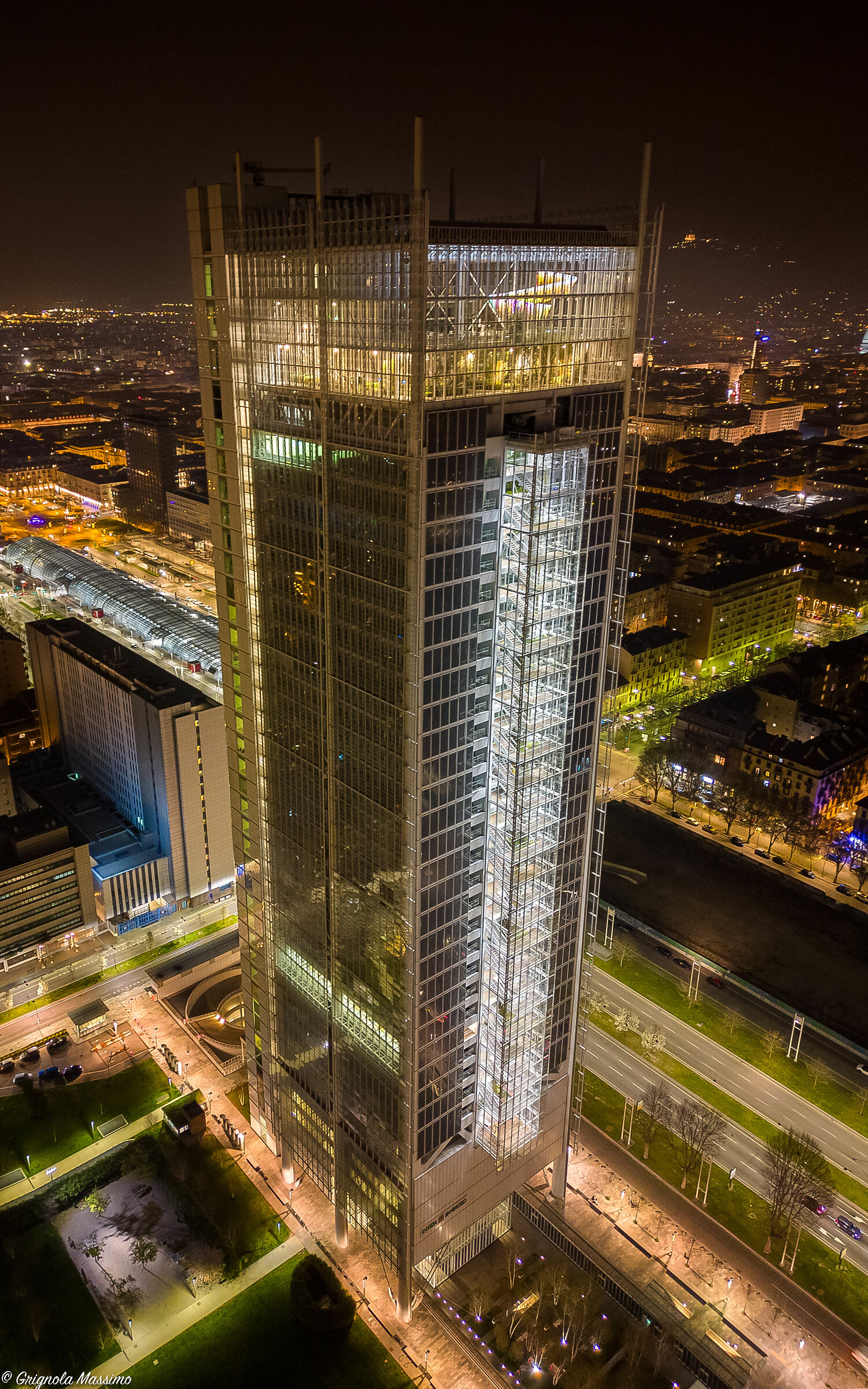 Turin and its skyscraper