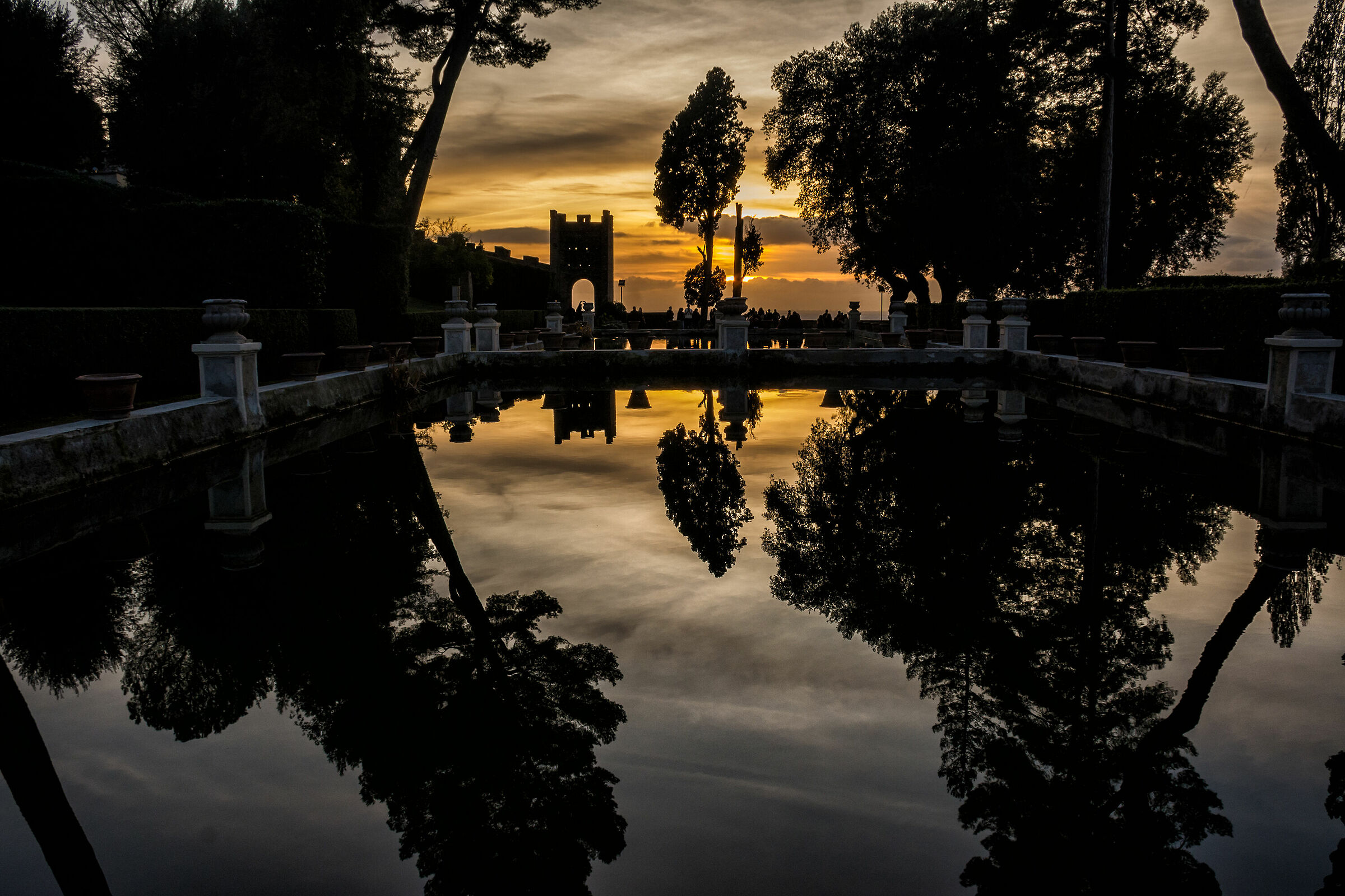 Riflessi a Villa d'Este