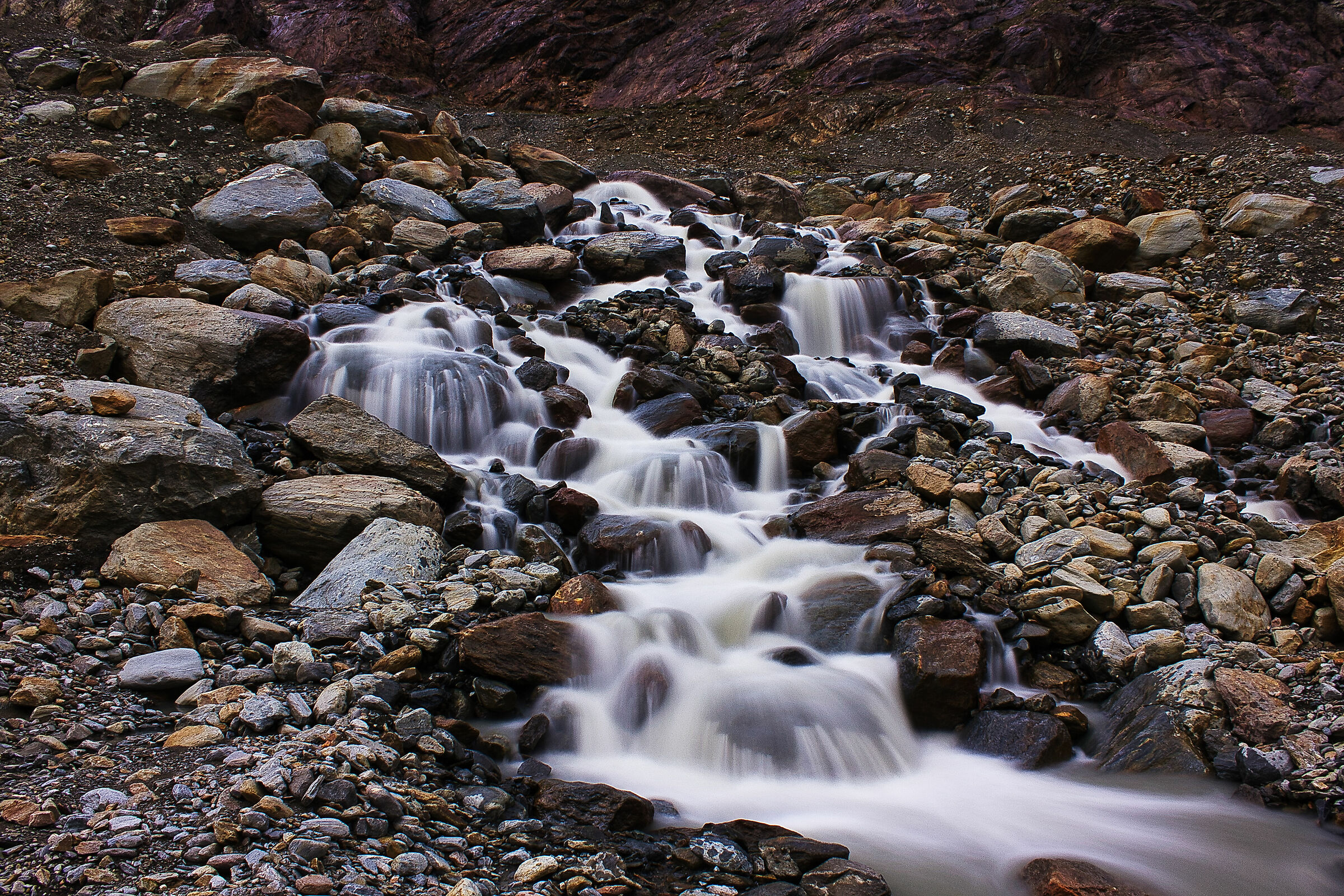 Forni Glacier Stream