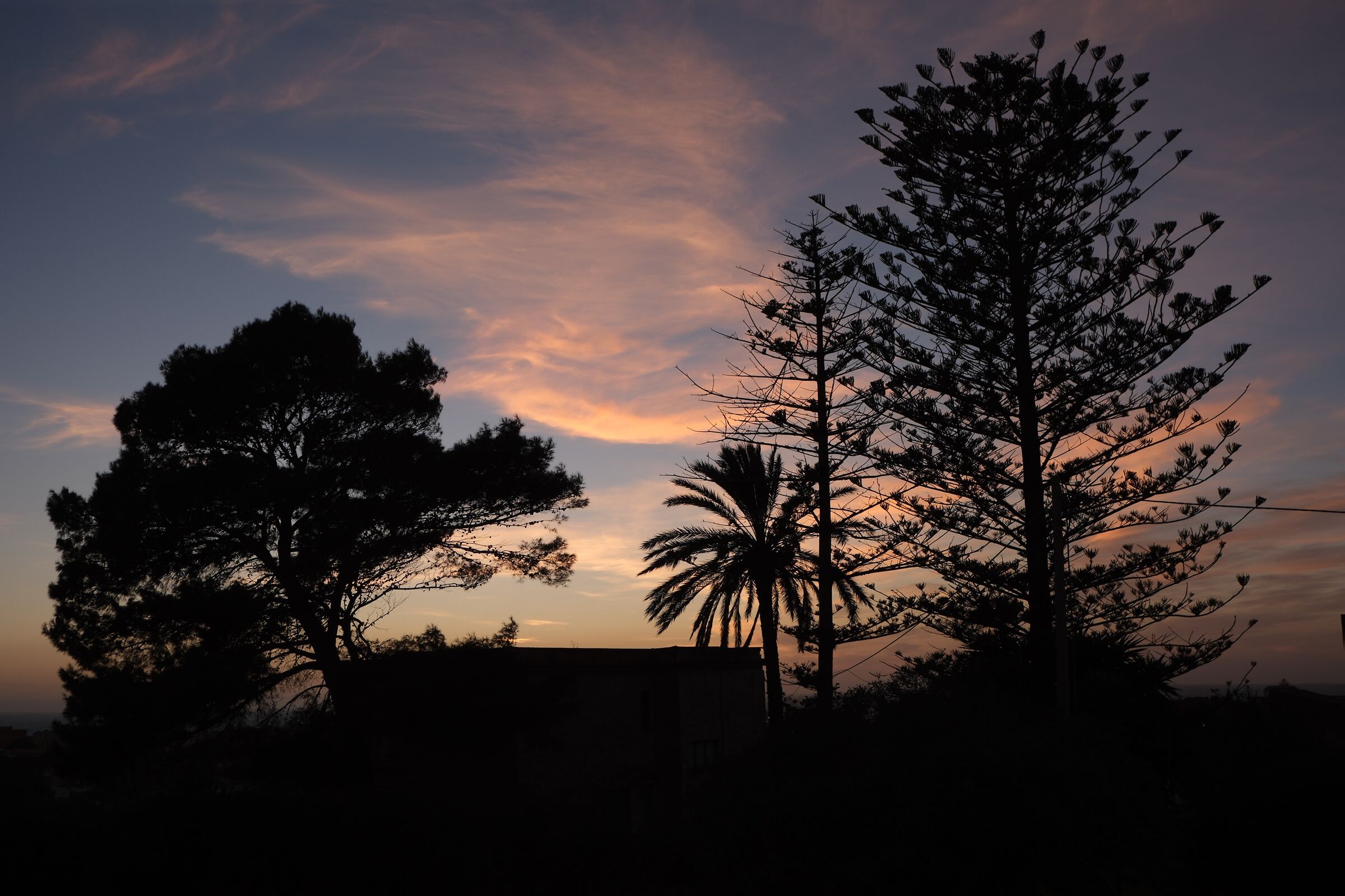 Profili al tramonto!