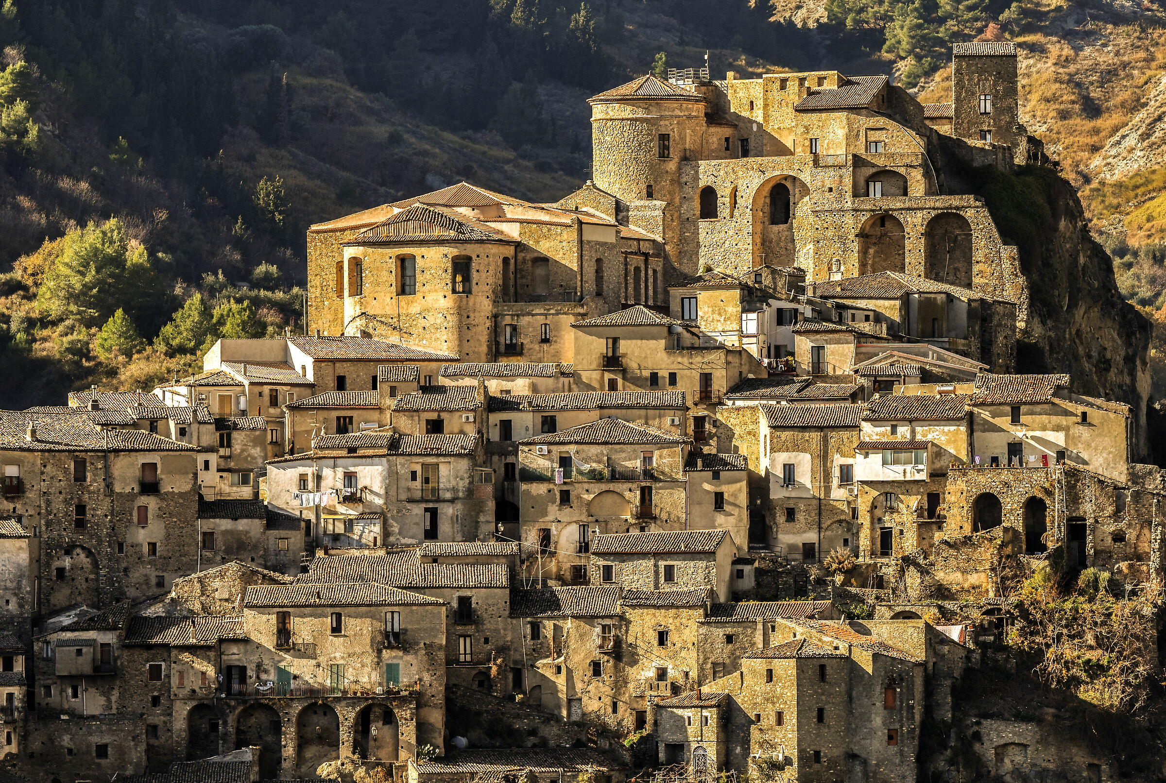 la luce di Oriolo calabro.