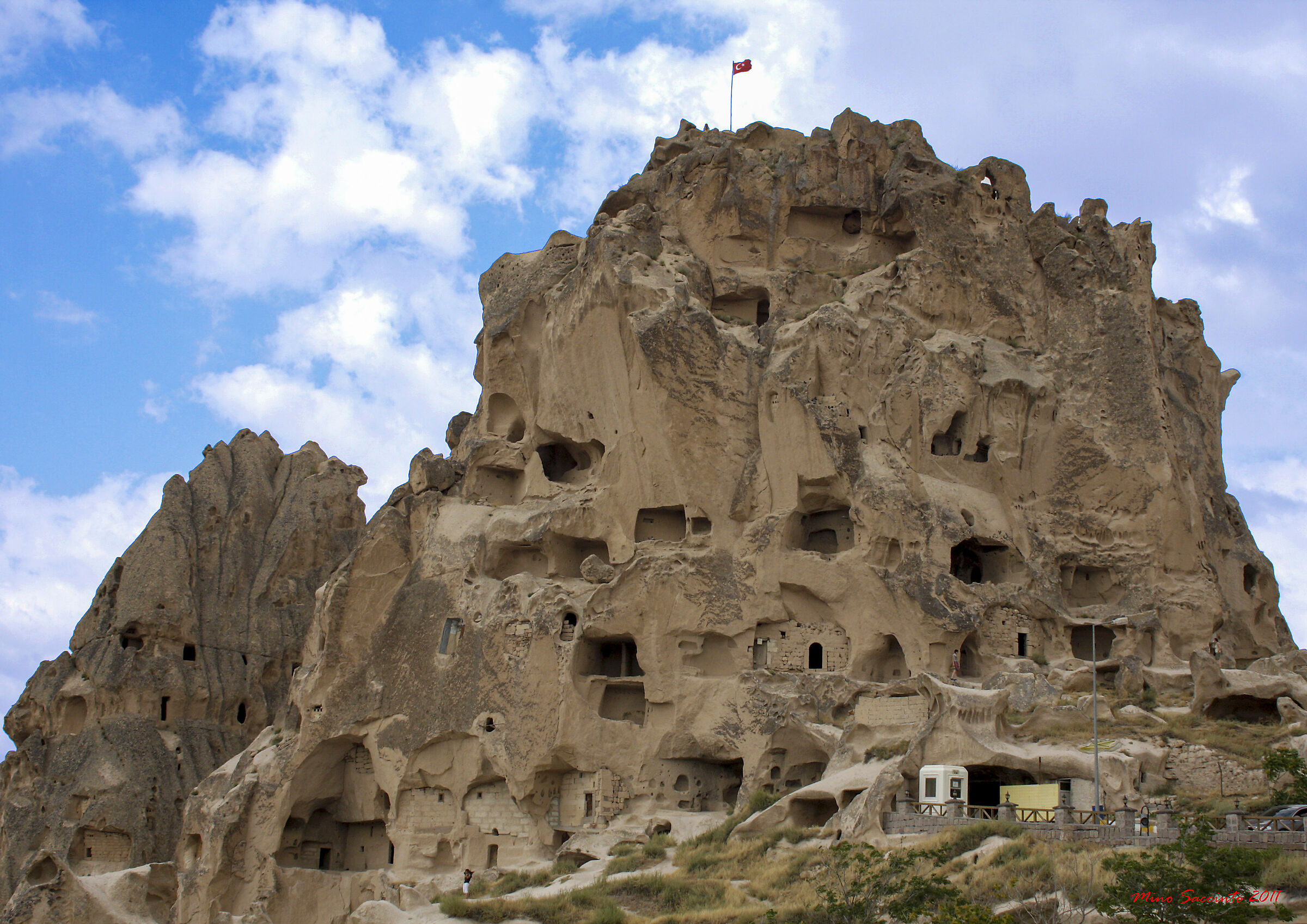 Uchisar castello (kappadocia)