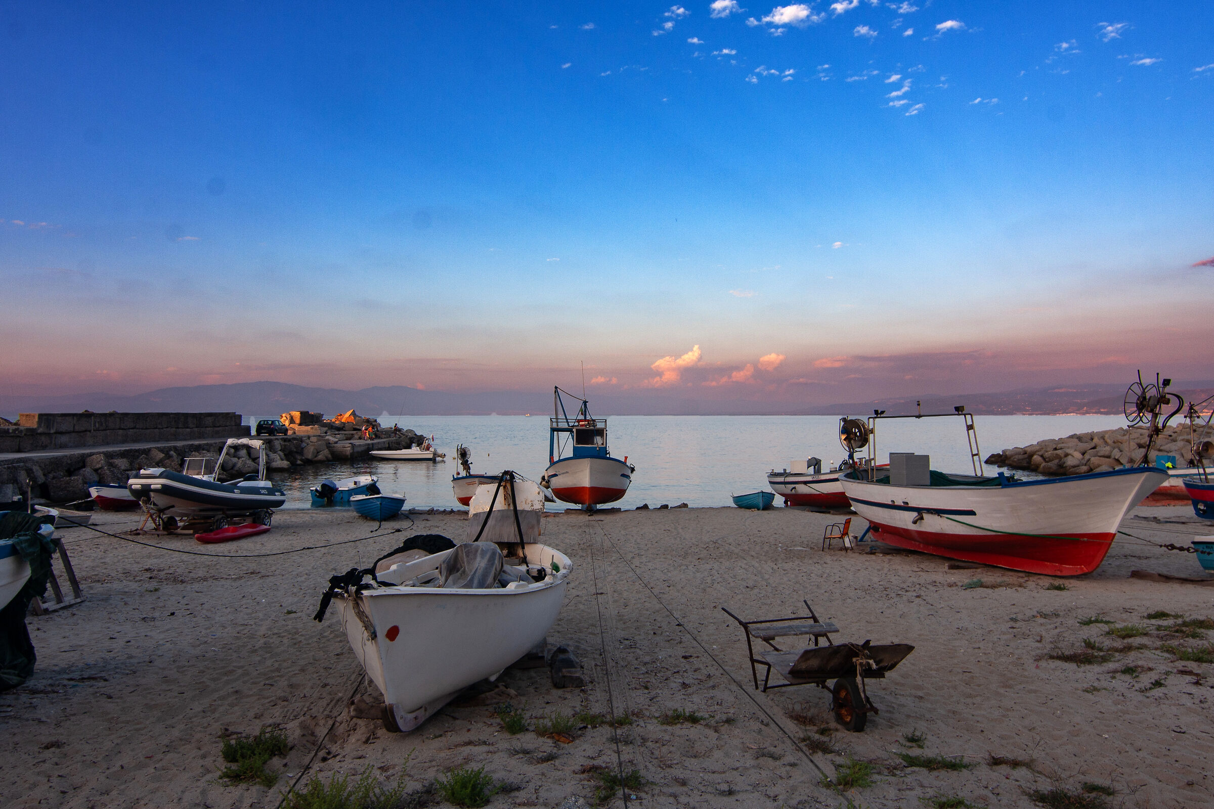 Small port of Briatico