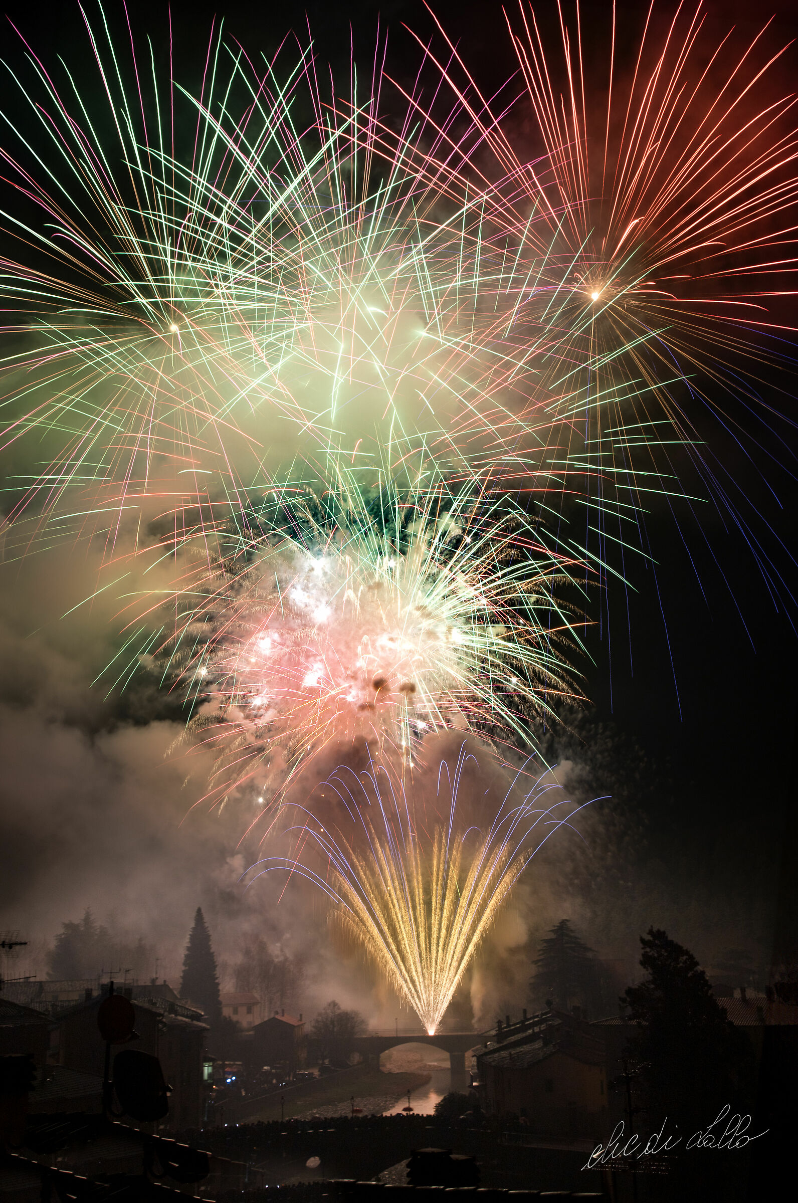 Fuochi d'artificio della Befana