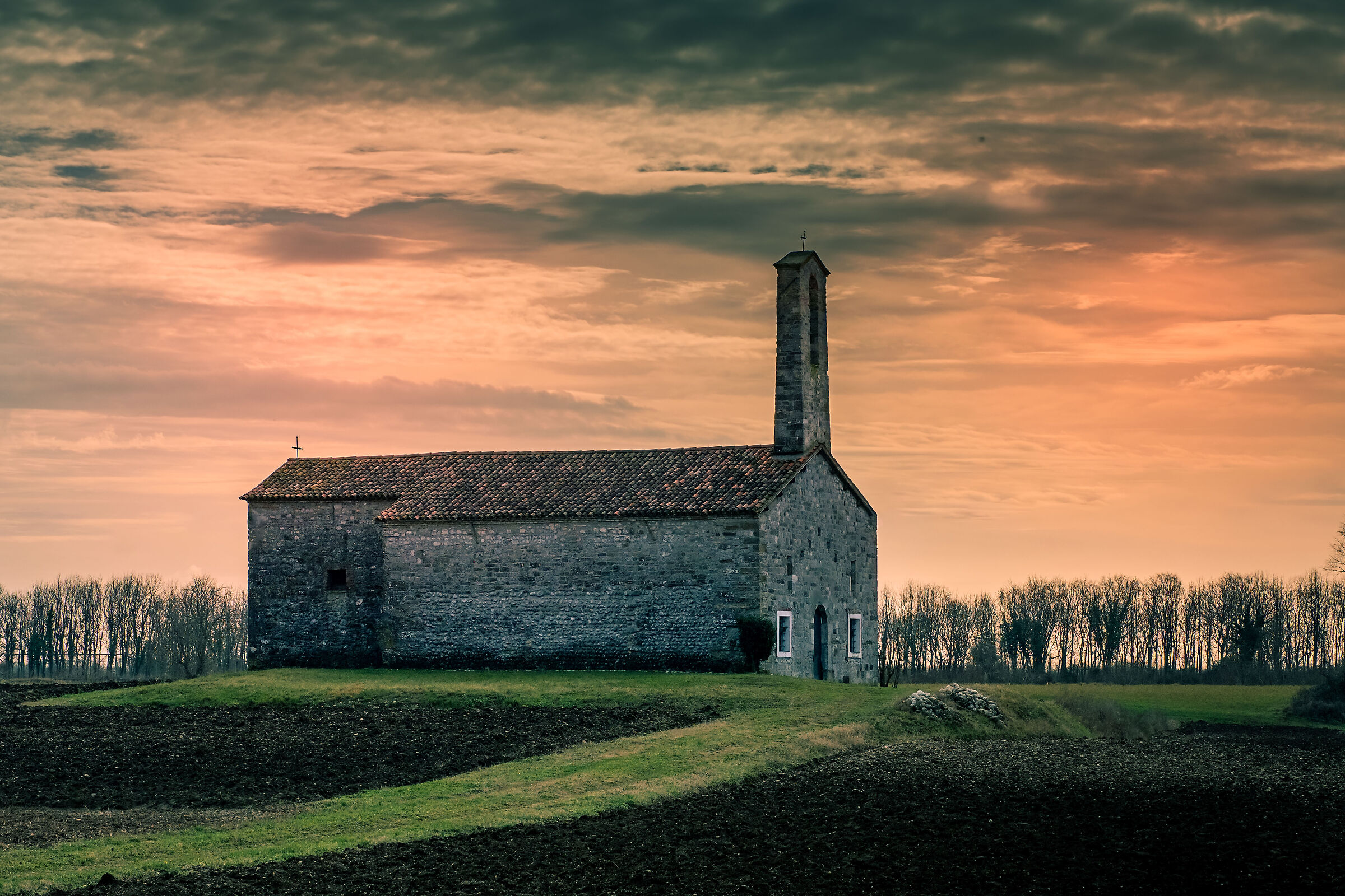 San Donato al tramonto